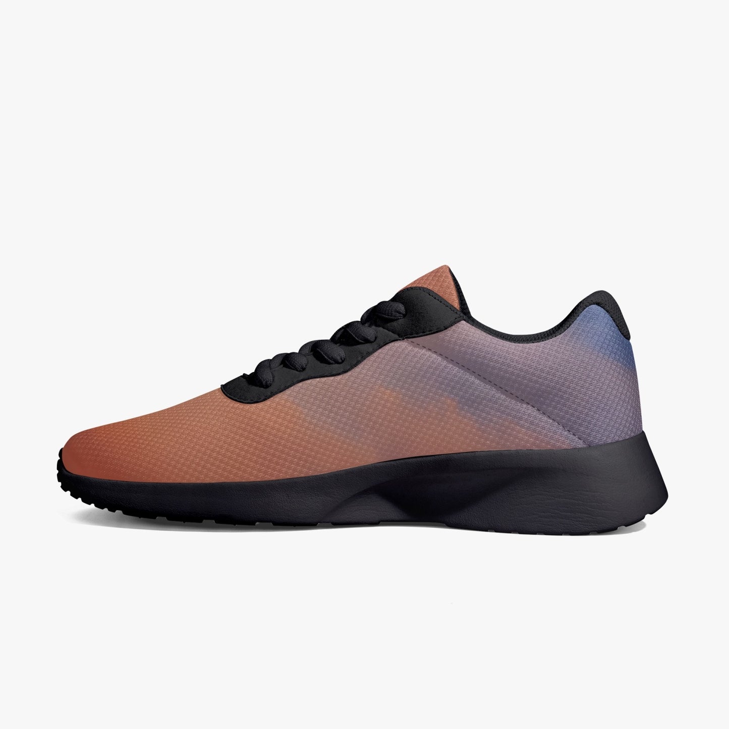 Heart filled with morning tranquility. SunWhys Lifestyle Mesh Running Shoes - Black