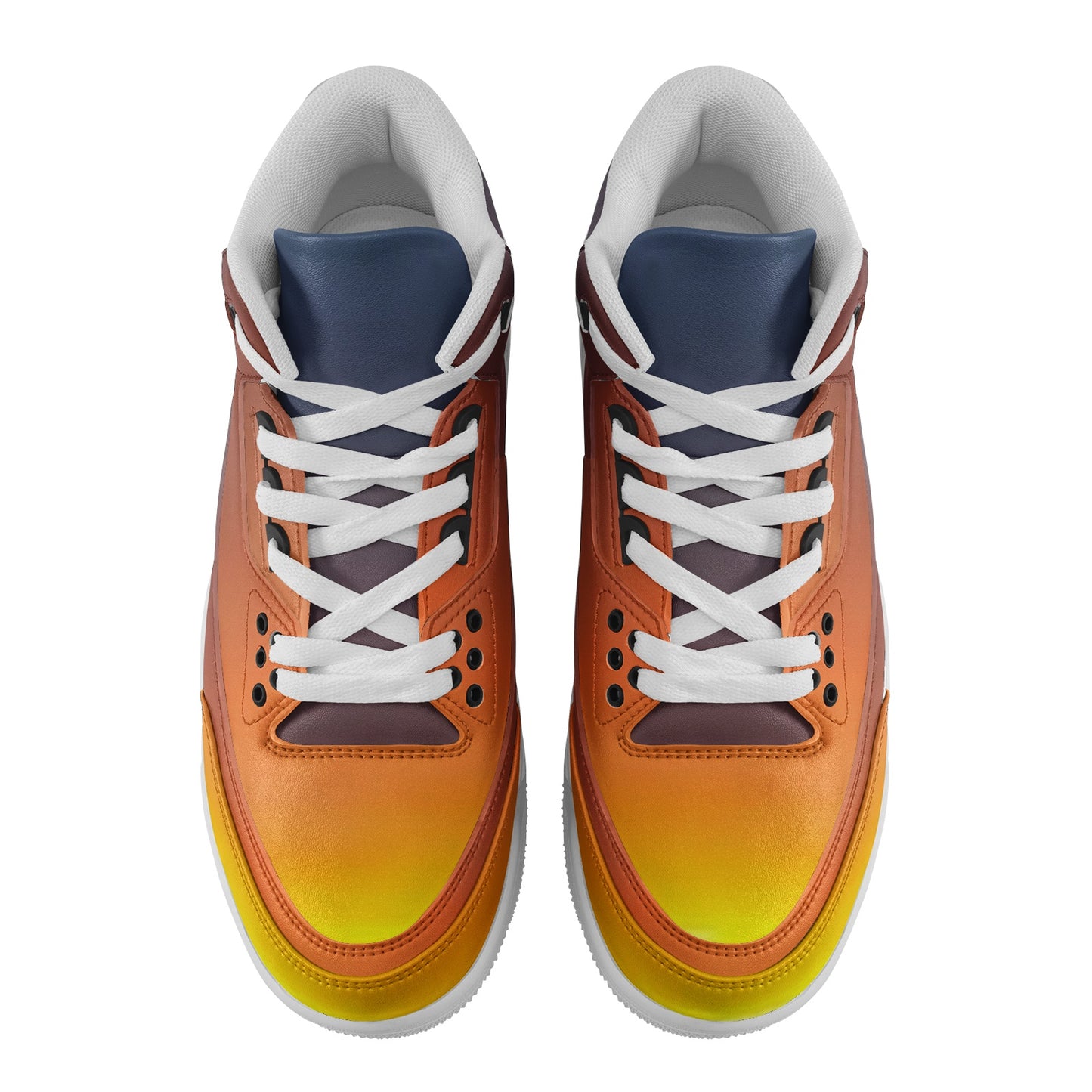 Starting the day with joy. SunWhys Unisex Non Slip Sneakers Lace Up Fashion Shoes