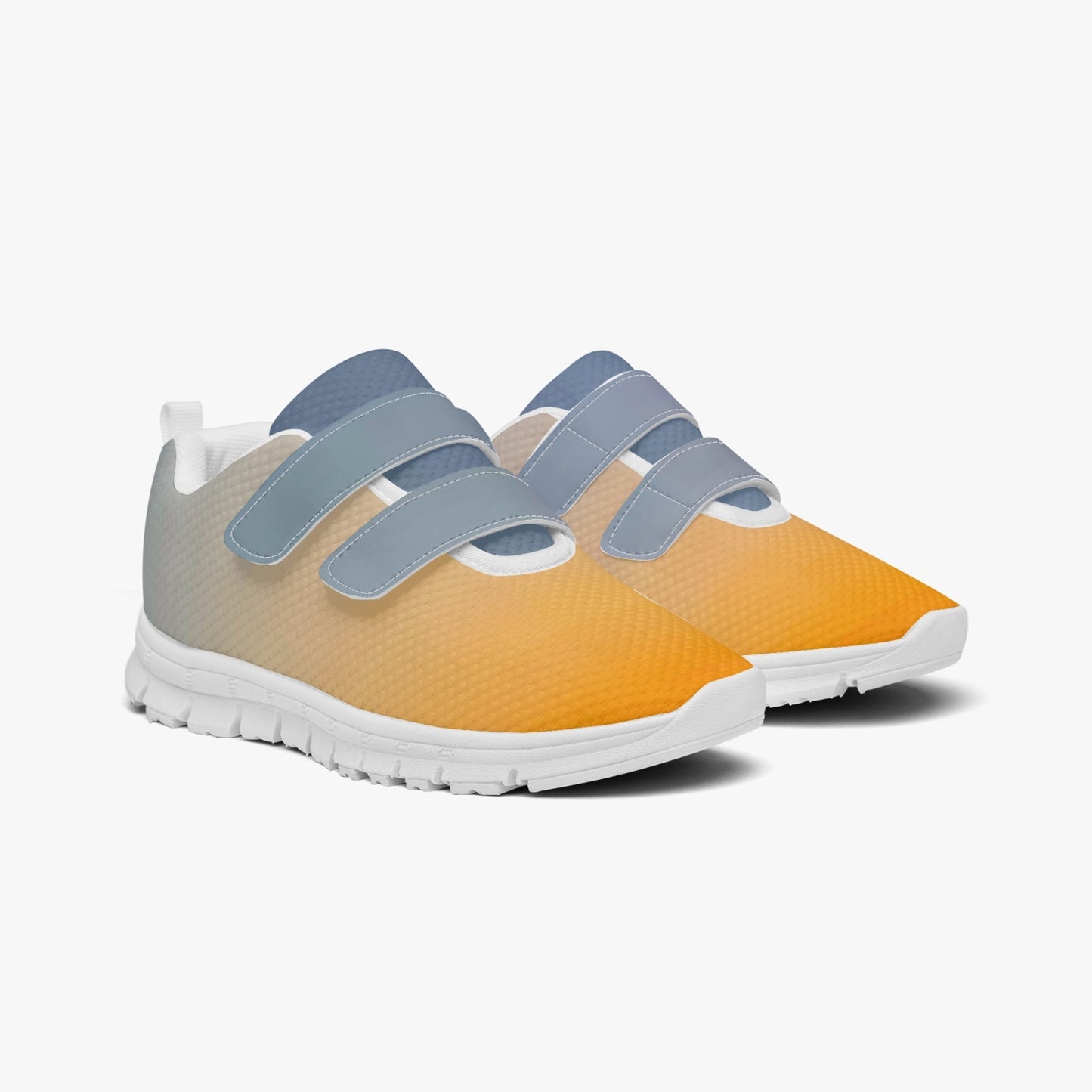 The sun's glow radiates peace. SunWhys Kids Lightweight Velcro Sneaker