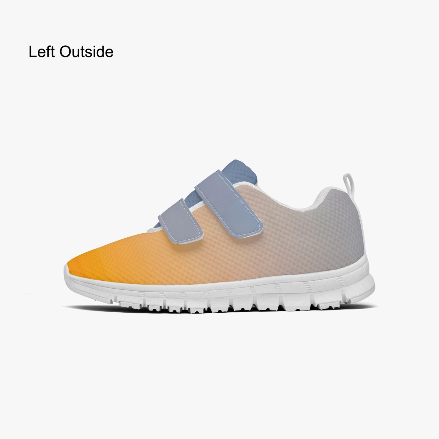 The sun's glow radiates peace. SunWhys Kids Lightweight Velcro Sneaker