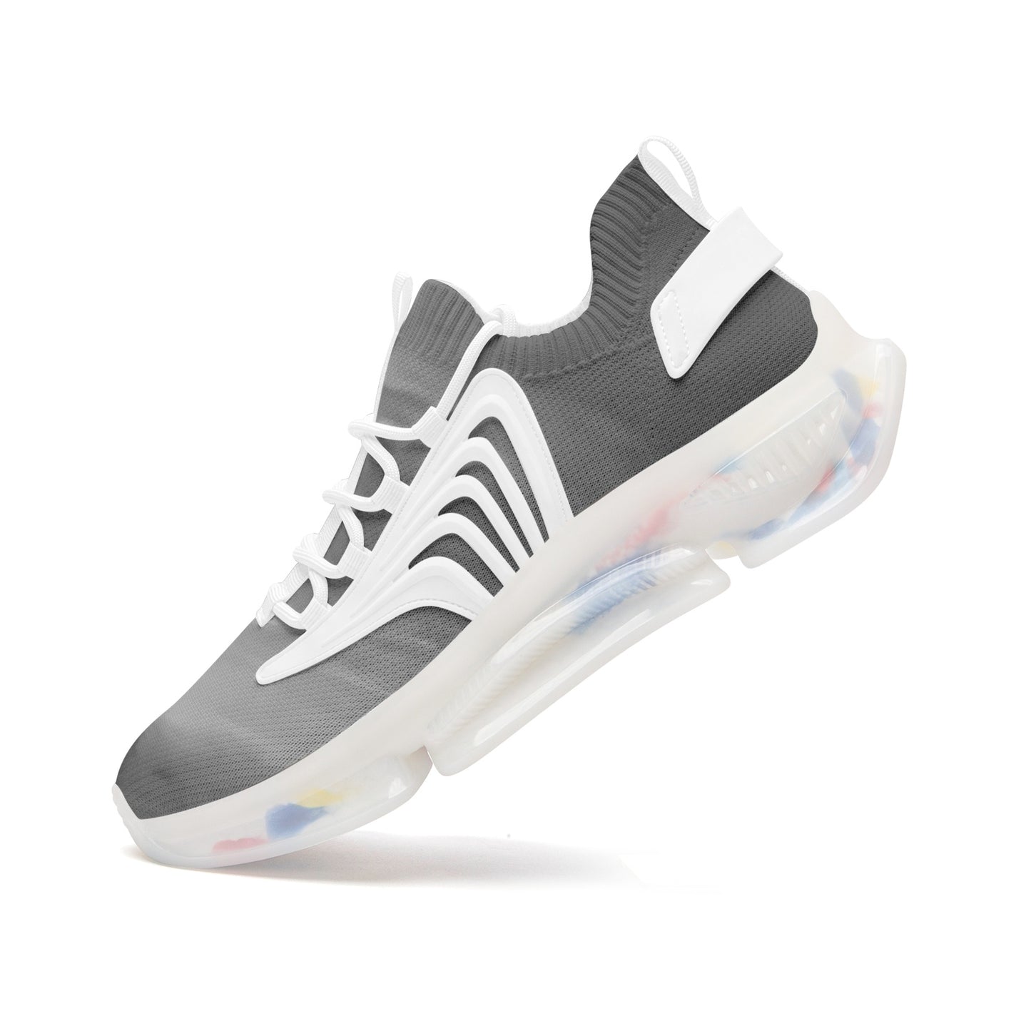 Vibrant skies welcome the arrival of morning. SunWhys Unisex Low Top Mesh Sneakers