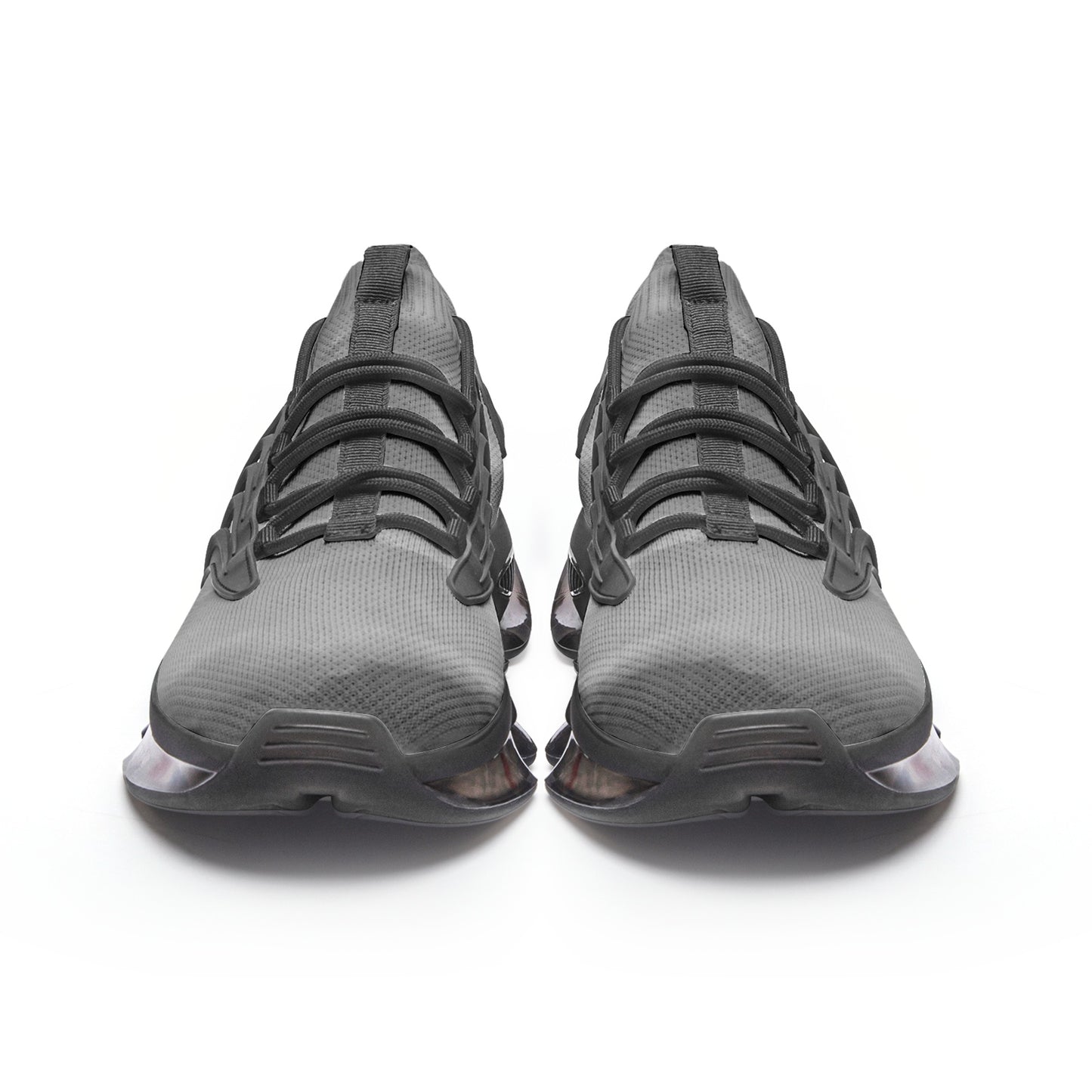 Vibrant skies welcome the arrival of morning. SunWhys Unisex Low Top Mesh Sneakers