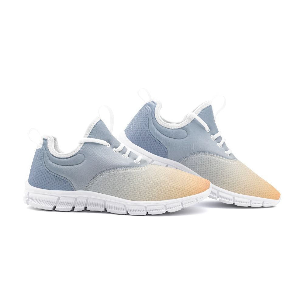 Dawn's arrival brings gentle peace. SunWhys Unisex Lightweight Sneaker City Runner