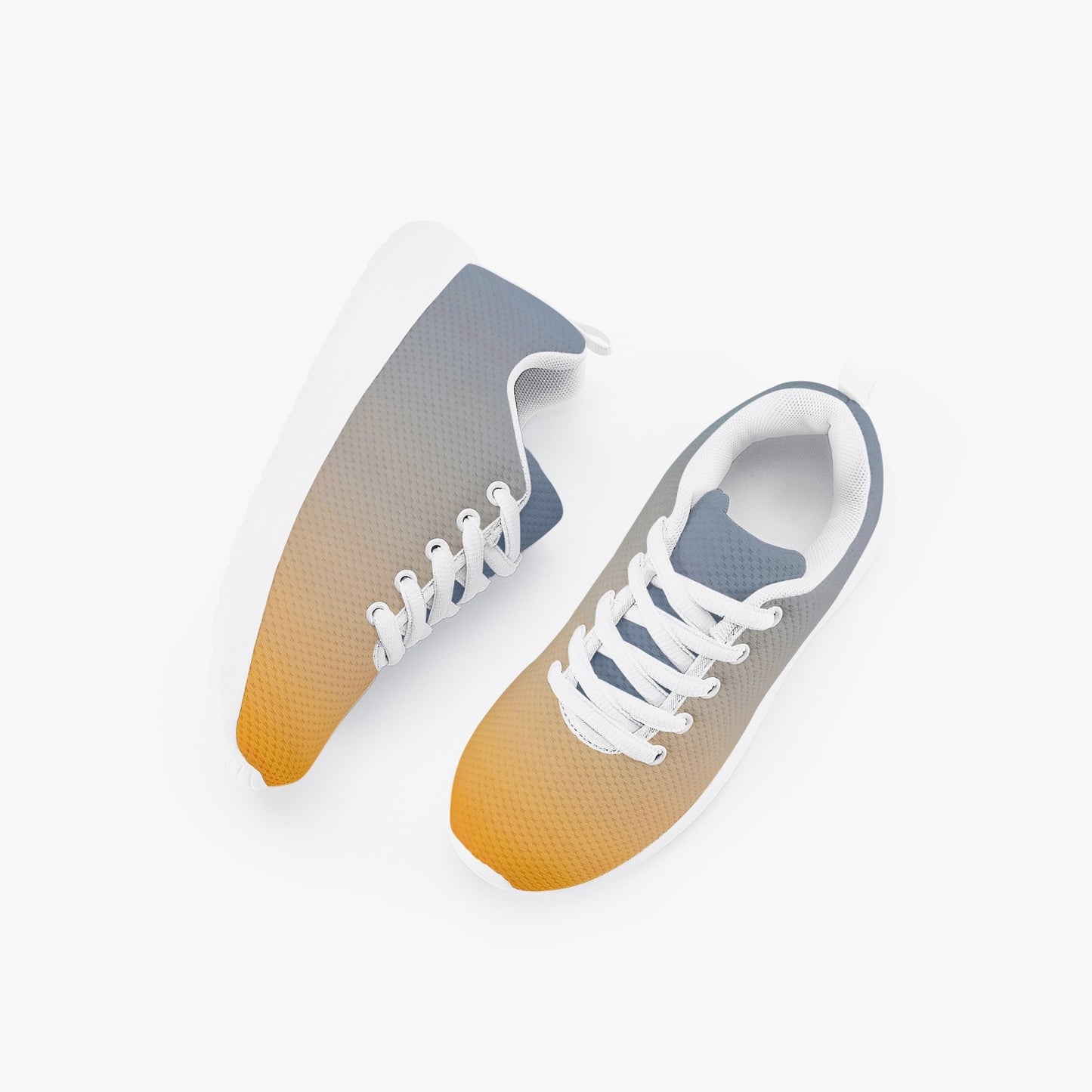 The sun's glow radiates peace. SunWhys Lifestyle Mesh Kid’s Running Shoes