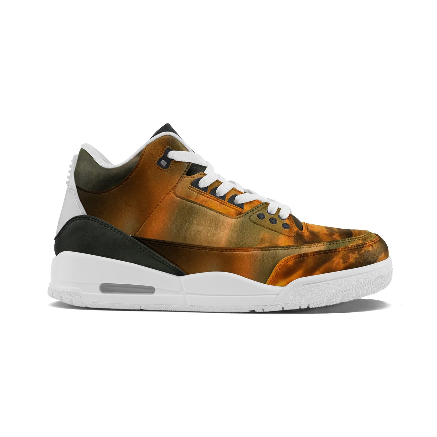 Waking up to pure tranquility. SunWhys Unisex Non Slip Sneakers Lace Up Fashion Shoes
