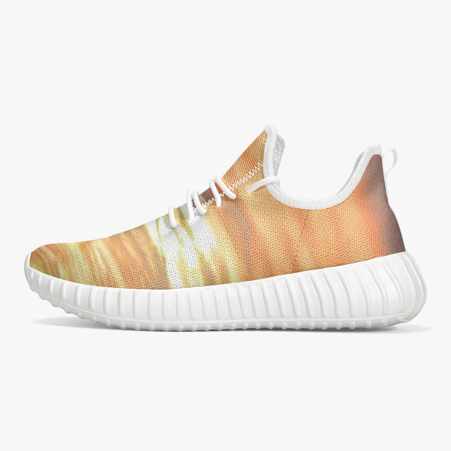 Finding joy in the sunlight. SunWhys Mesh Knit Sneakers - White/Black
