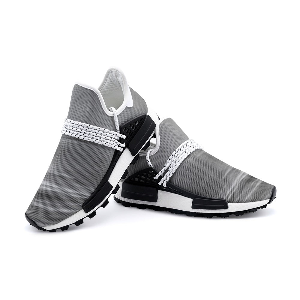 Serene landscapes are painted by the morning sunrise. SunWhys Unisex Lightweight Sneaker S-1