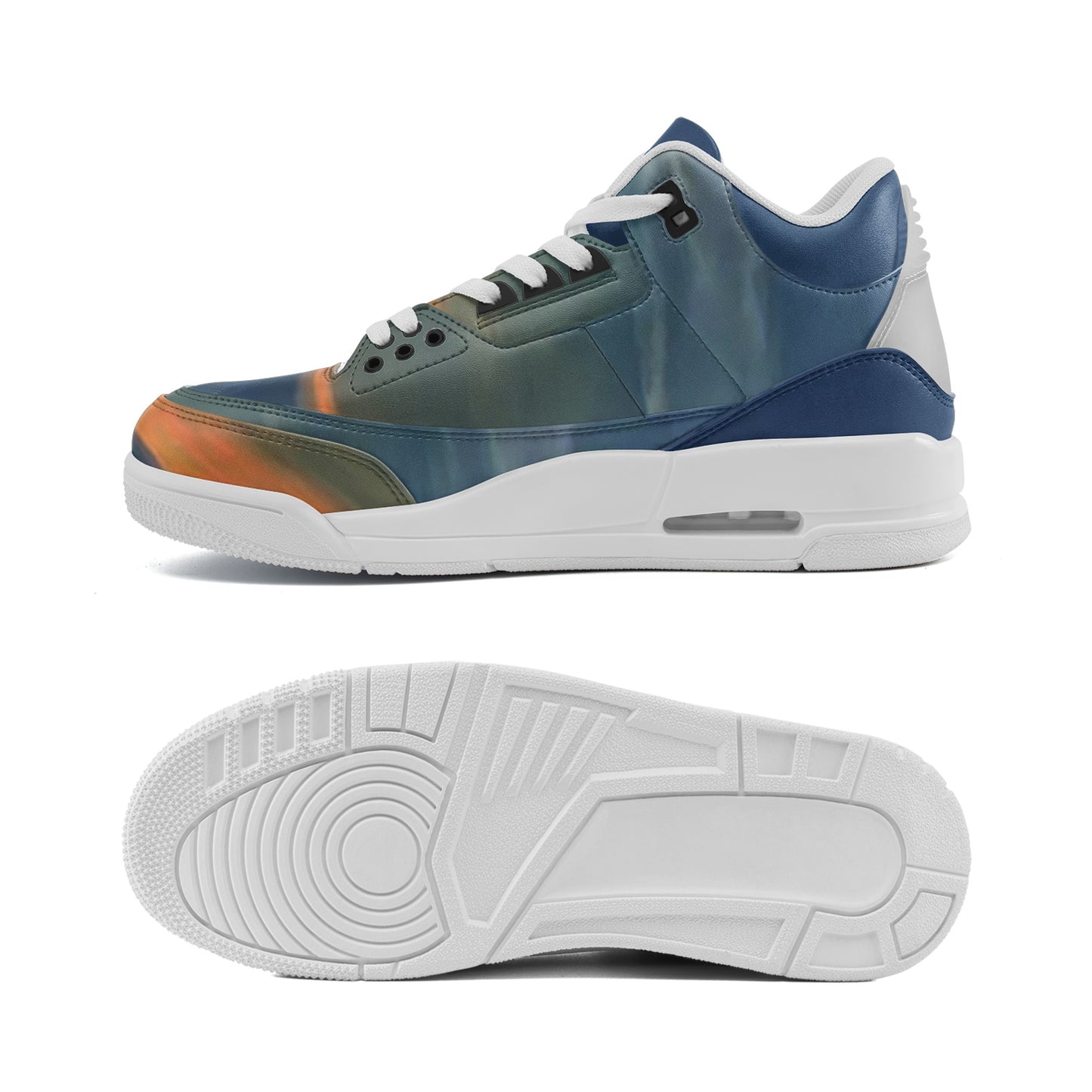 Rejuvenating morning light soothes. SunWhys Unisex Non Slip Sneakers Lace Up Fashion Shoes