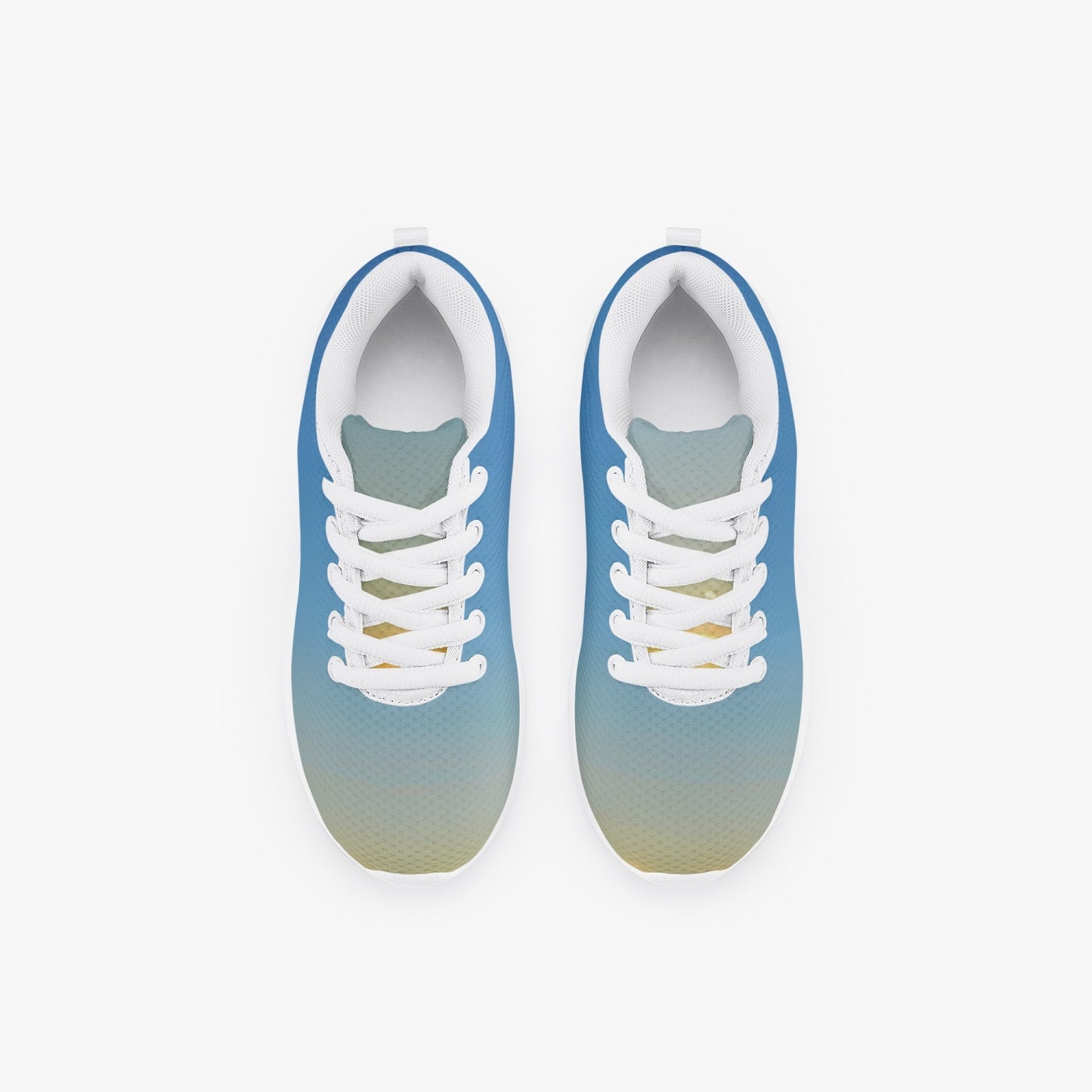 Embracing the morning's tranquility. SunWhys Lifestyle Mesh Kid’s Running Shoes