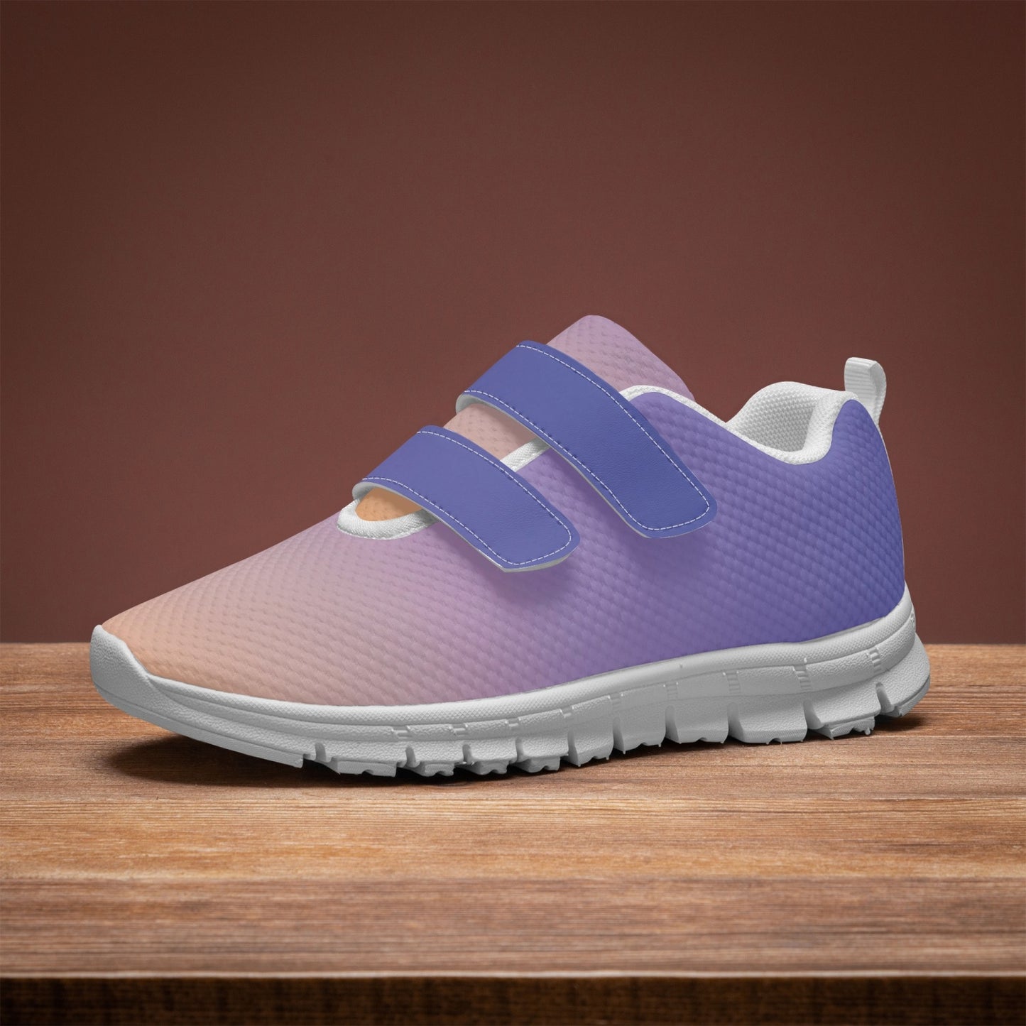 Waking up to peaceful harmony. SunWhys Kids Lightweight Velcro Sneaker