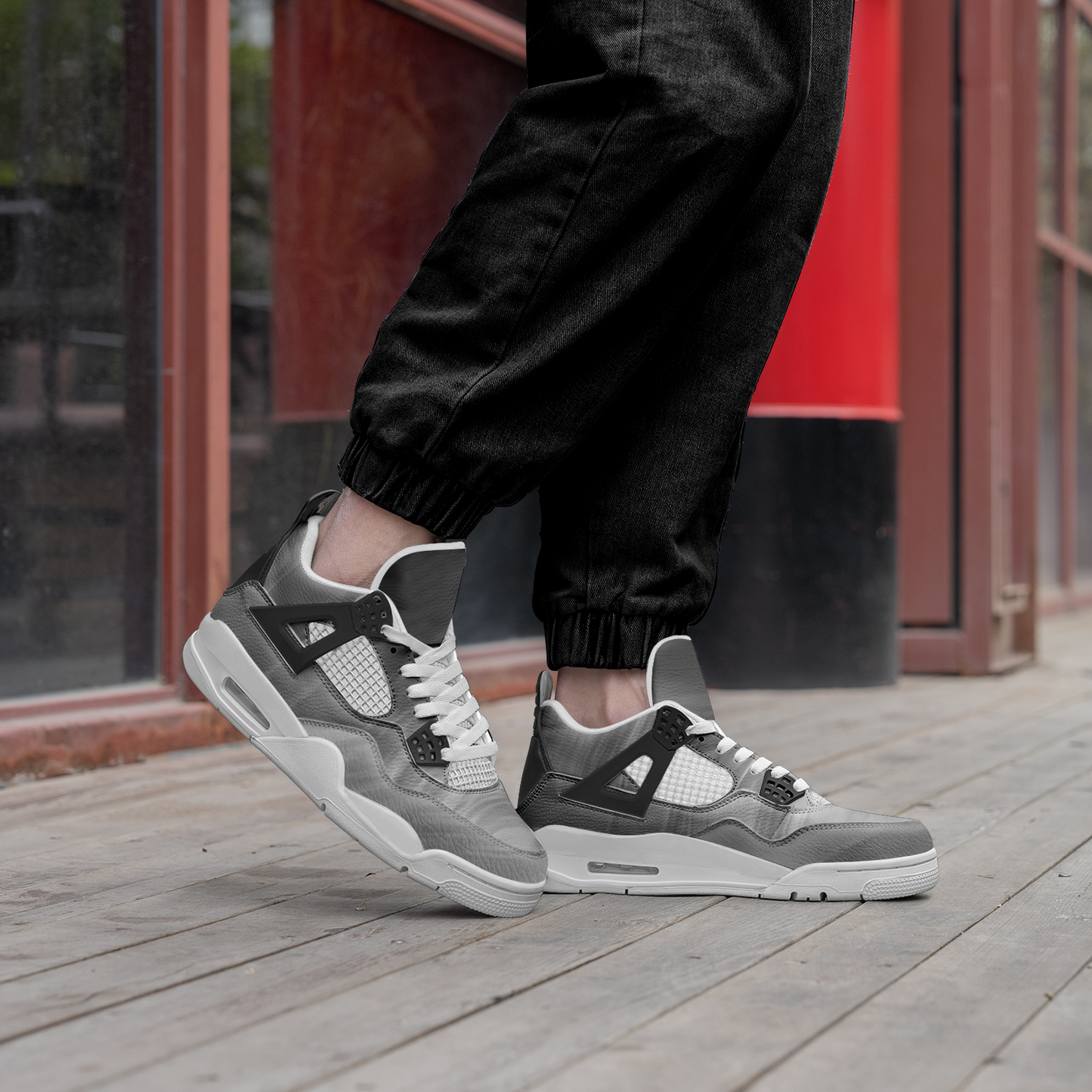 Venture into the day with sunrise energy. SunWhys Unisex Non Slip Lace Up Breathable Fashion Sneakers