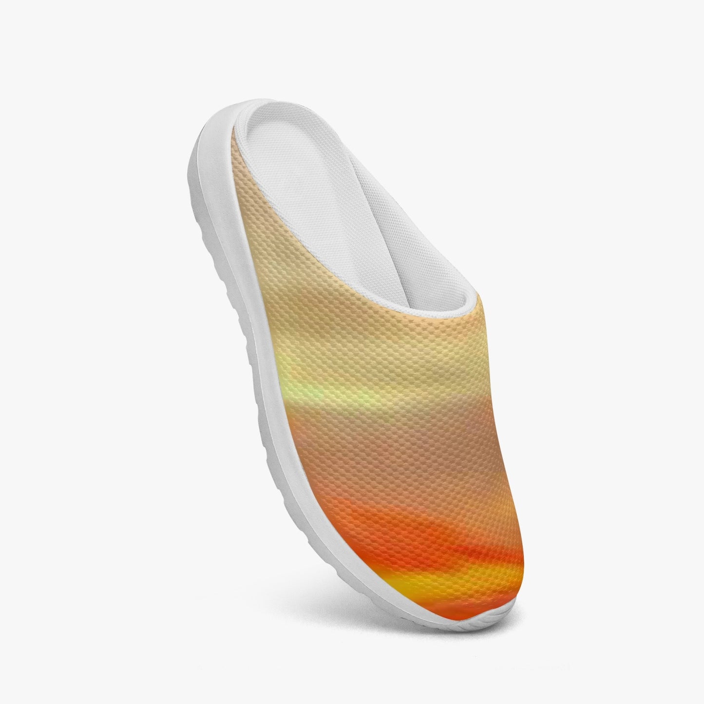 The sun's glow radiates peace. SunWhys Casual Mesh Non-Woven Slippers