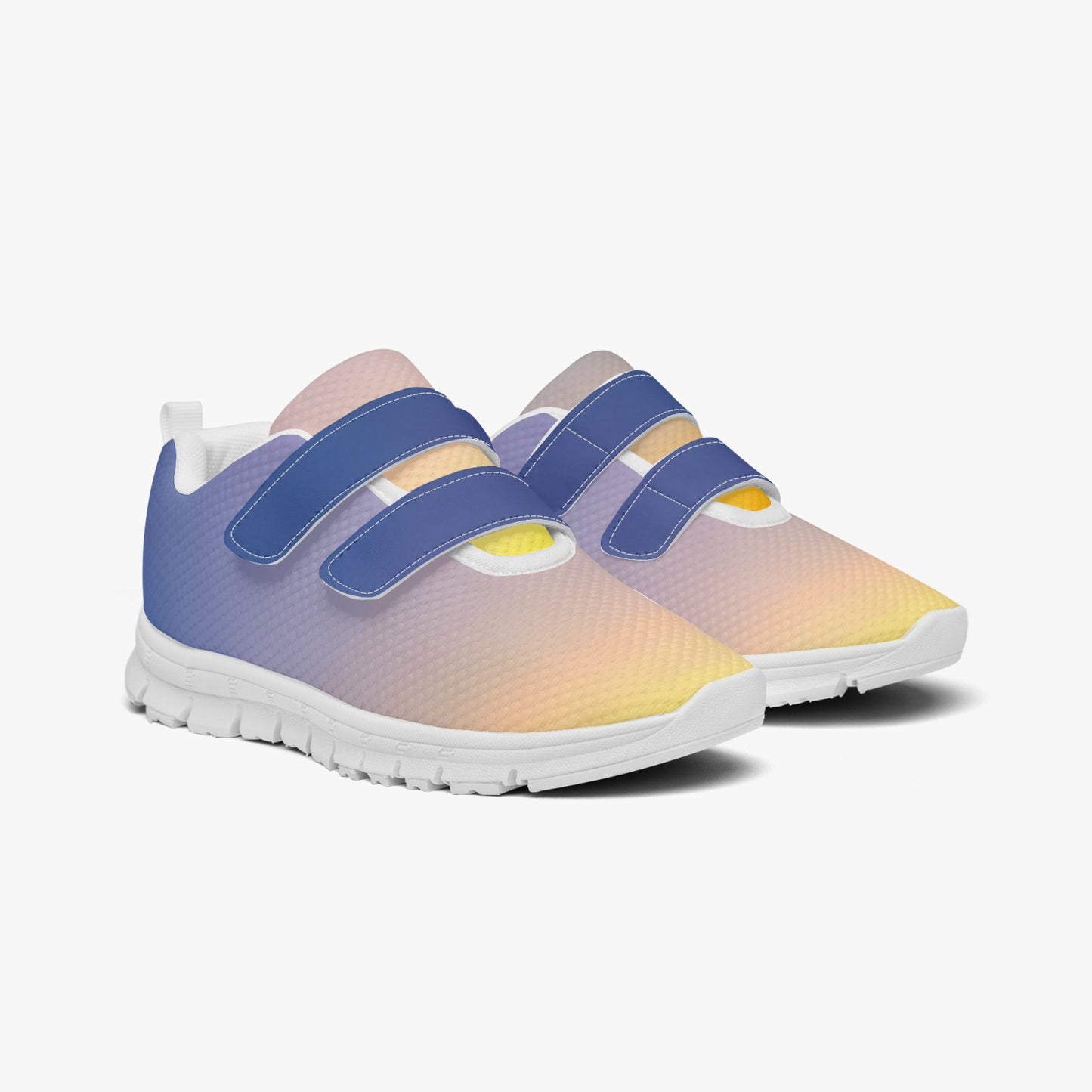 The morning light brings calm. SunWhys Kids Lightweight Velcro Sneaker