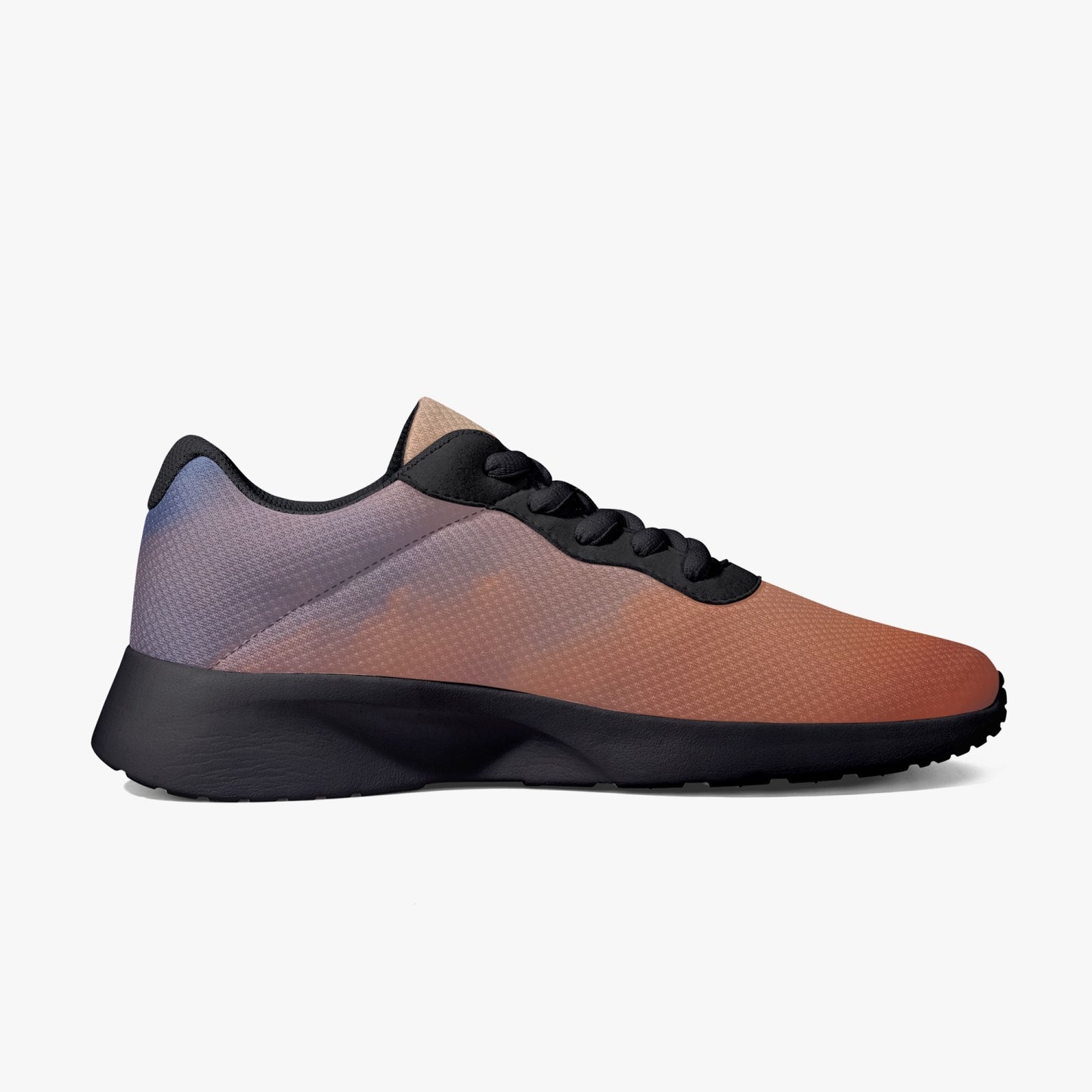 Heart filled with morning tranquility. SunWhys Lifestyle Mesh Running Shoes - Black
