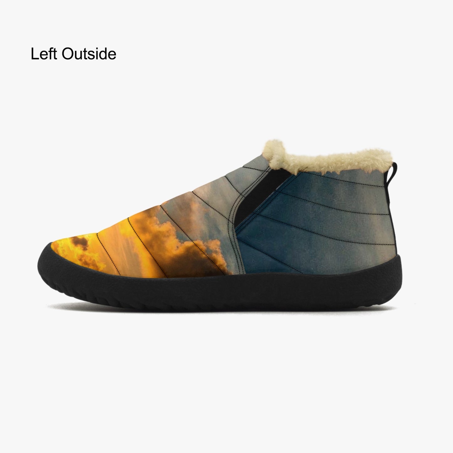 Serenity greets me at sunrise. SunWhys Casual Cotton-pad Fur Shoes