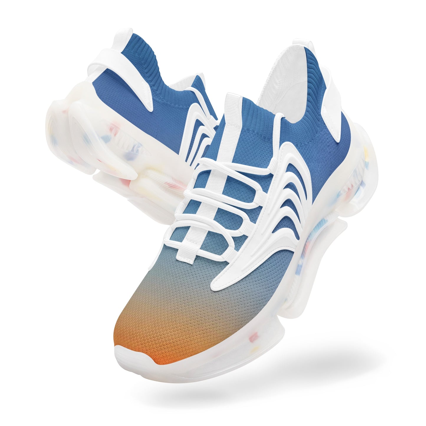 Morning stillness brings inner peace. SunWhys Unisex Low Top Mesh Sneakers