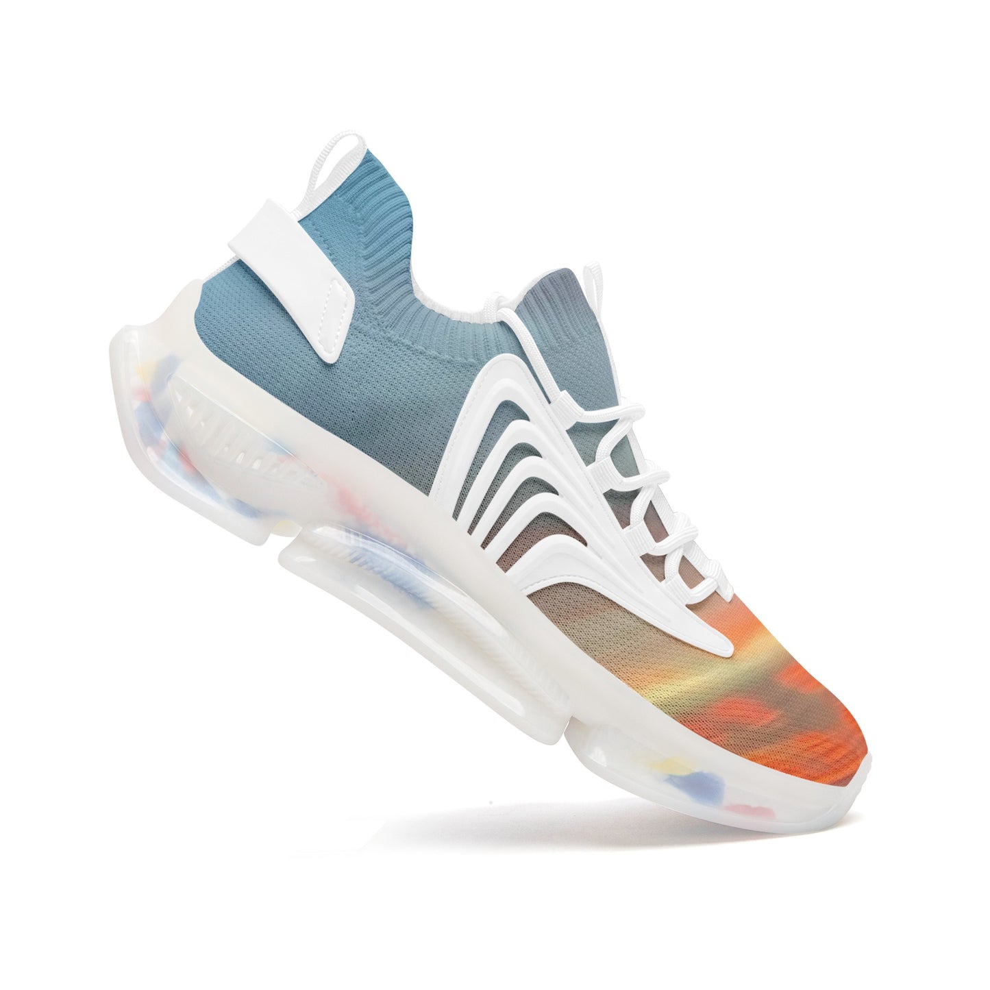 I feel joyful in the morning. SunWhys Unisex Low Top Mesh Sneakers