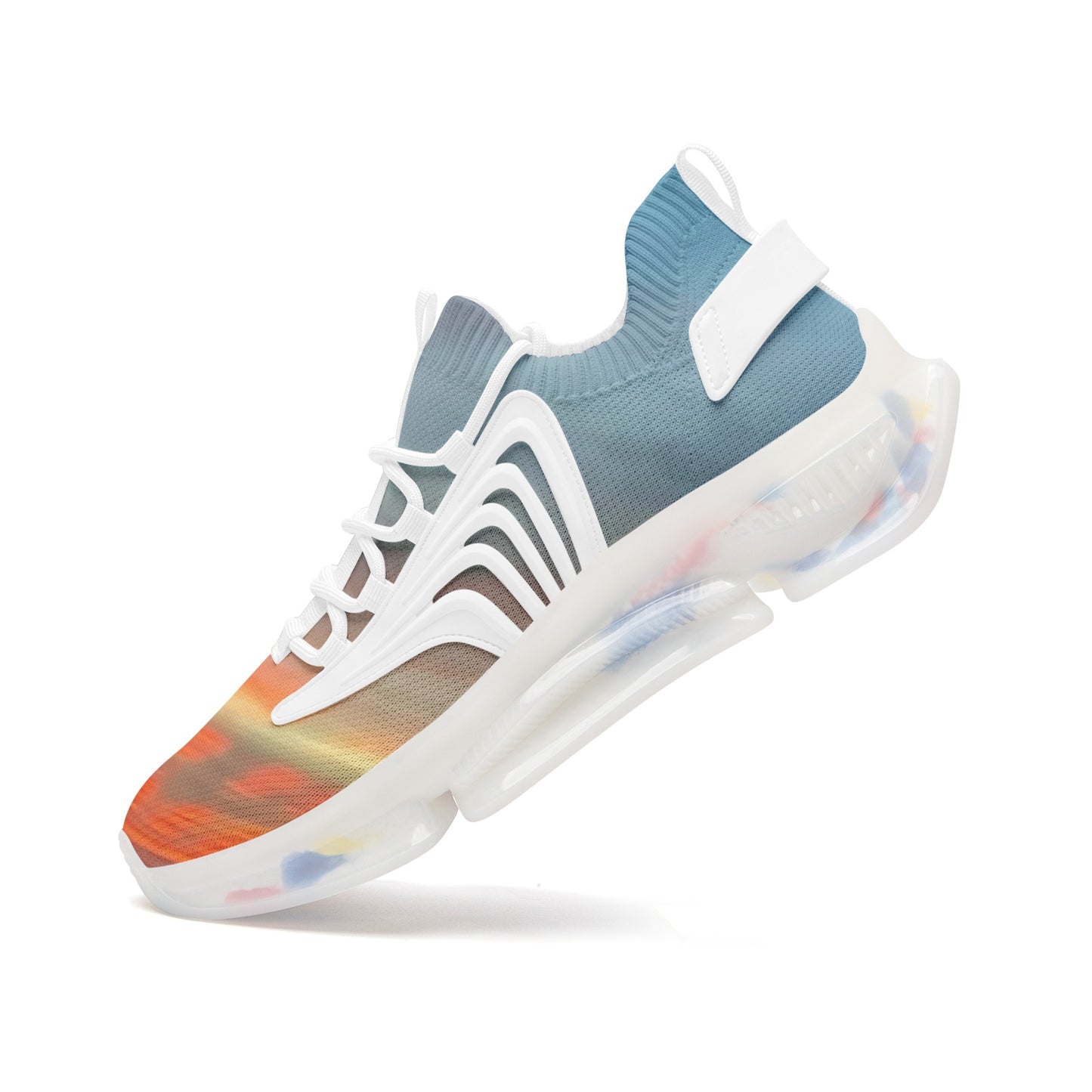 I feel joyful in the morning. SunWhys Unisex Low Top Mesh Sneakers
