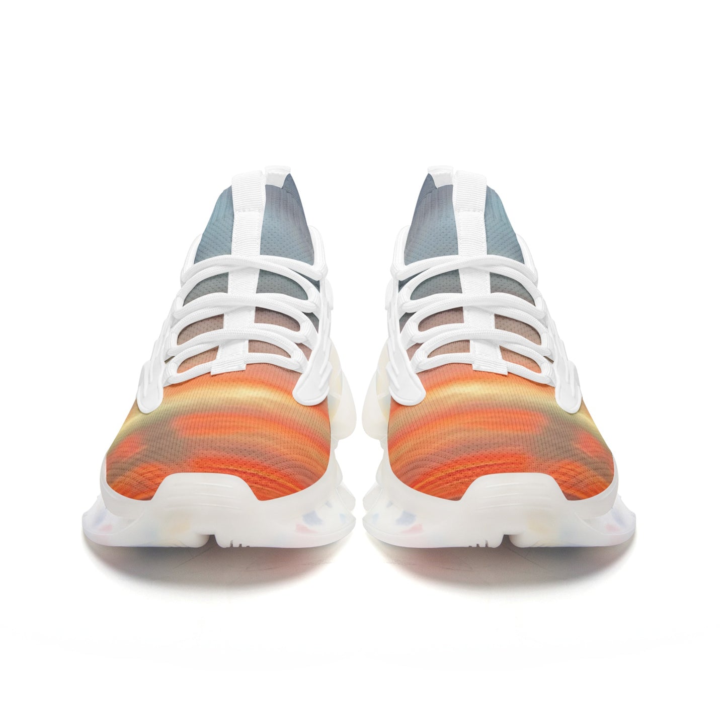 I feel joyful in the morning. SunWhys Unisex Low Top Mesh Sneakers