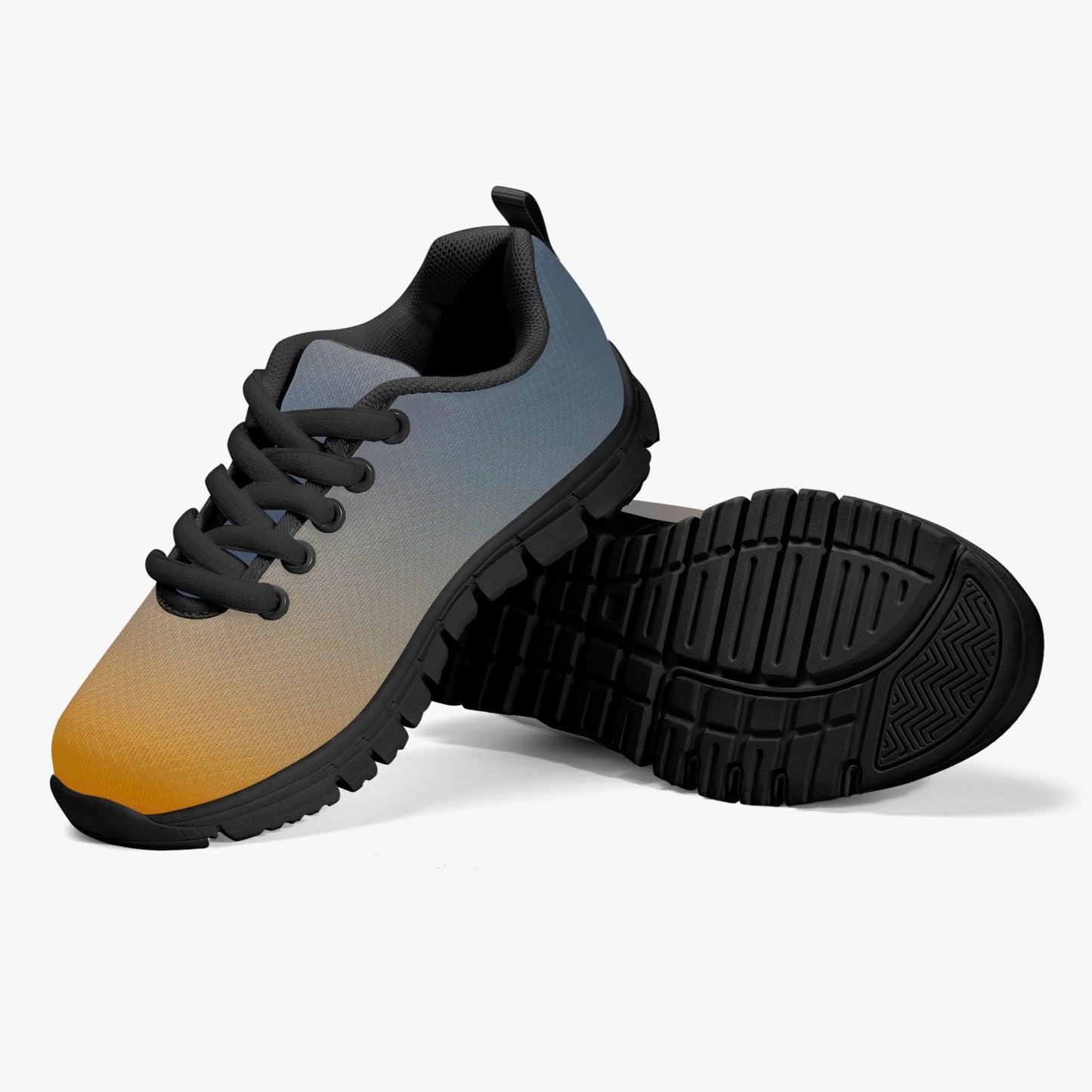 Serenity greets me at sunrise. SunWhys Kids' Lightweight Mesh Sneakers - Black