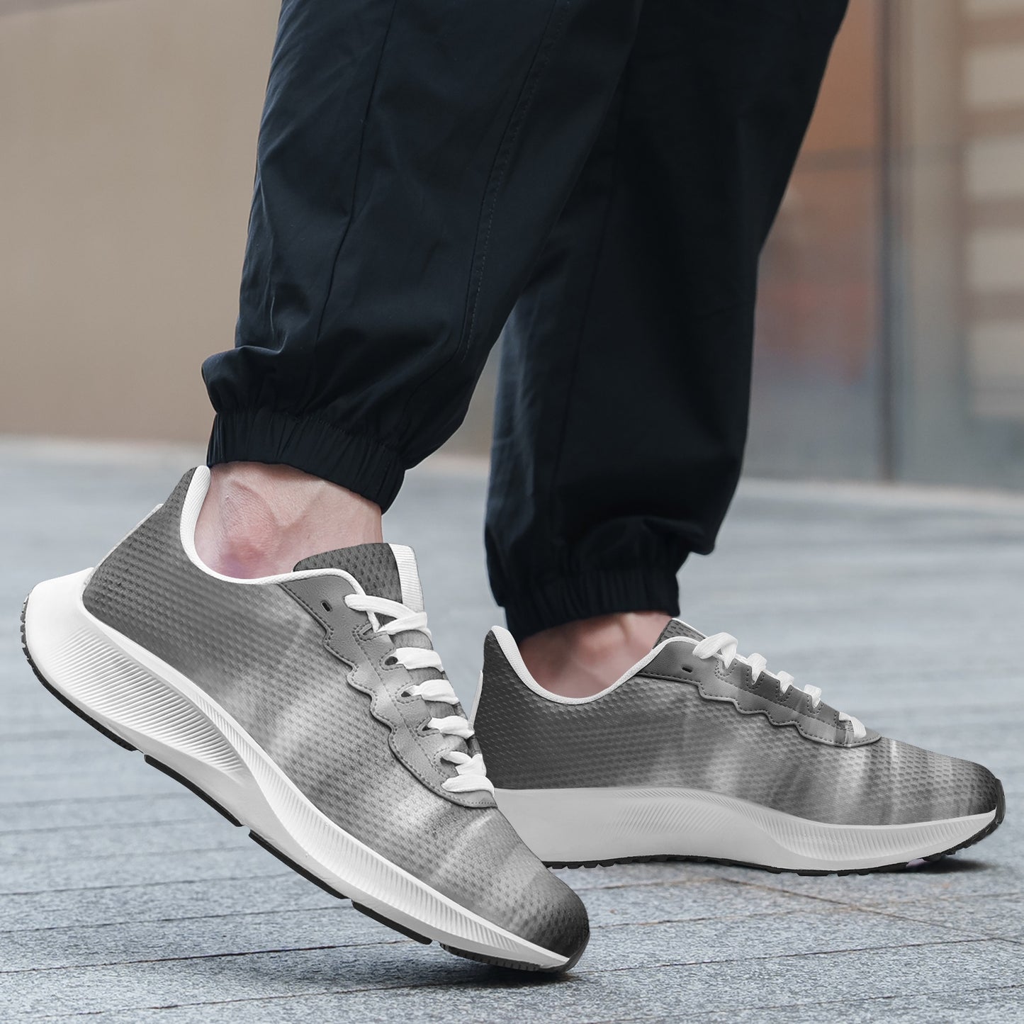 Delight in the peacefulness of morning sunrises. SunWhys Unisex Mesh Tech Performance Running Shoes