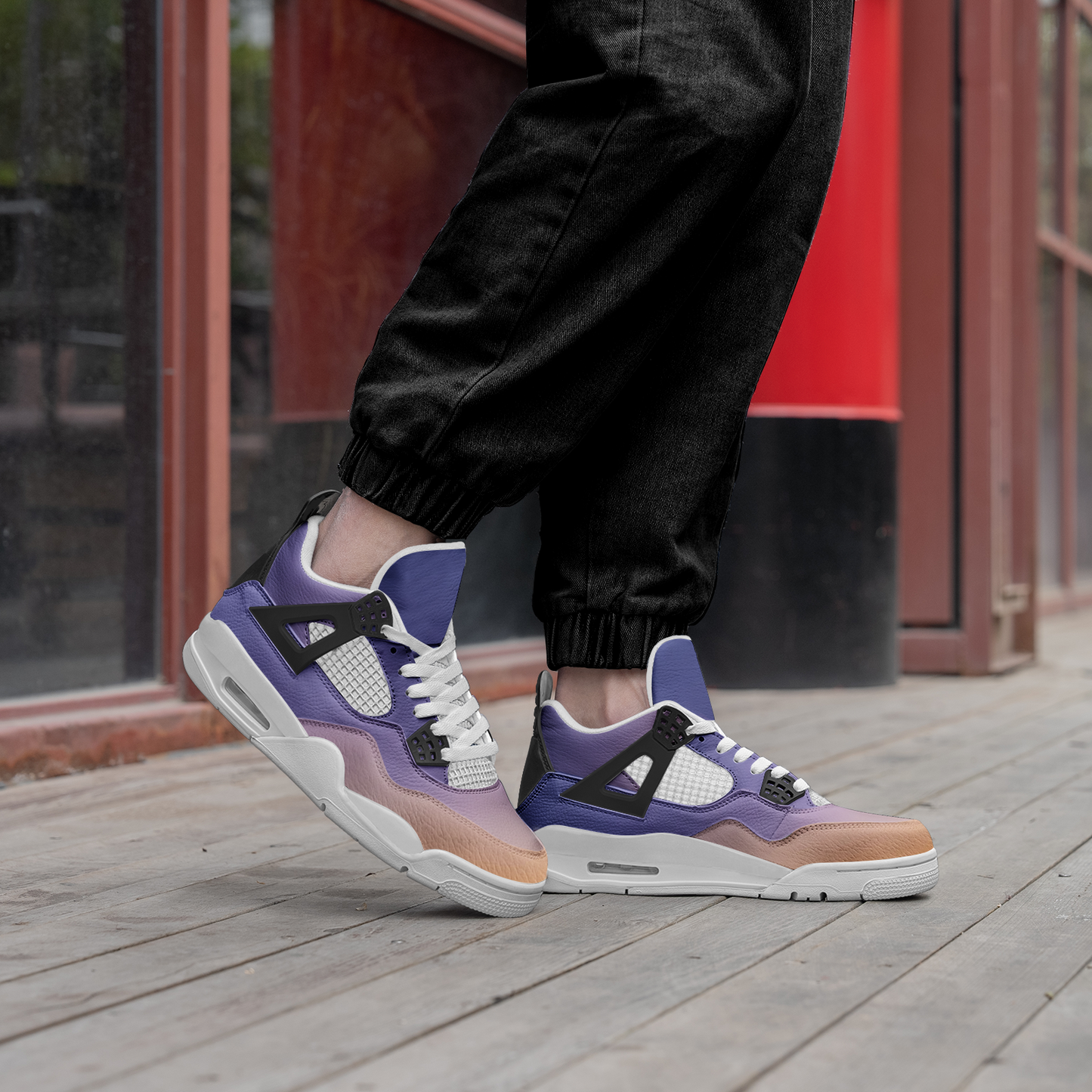 Waking up to peaceful harmony. SunWhys Unisex Non Slip Lace Up Breathable Fashion Sneakers