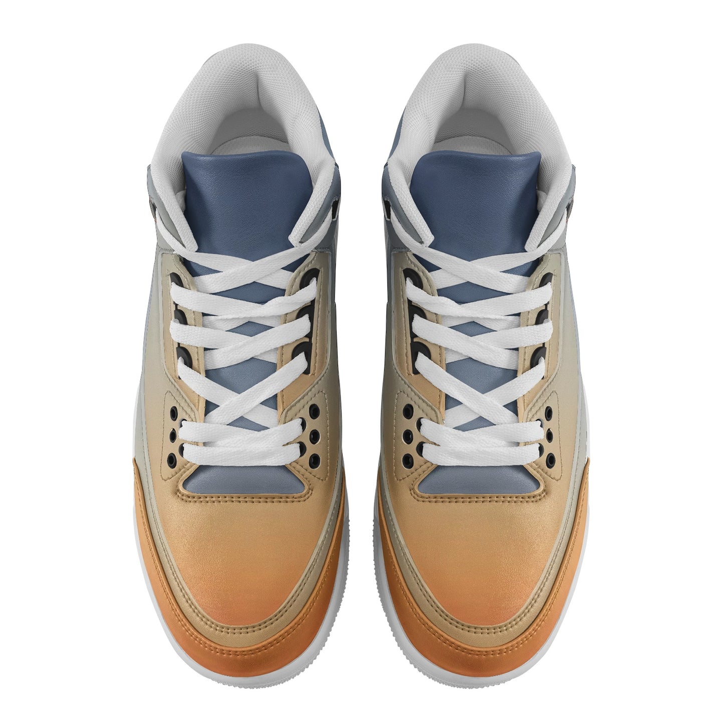 Dawn's arrival brings gentle peace. SunWhys Unisex Non Slip Sneakers Lace Up Fashion Shoes