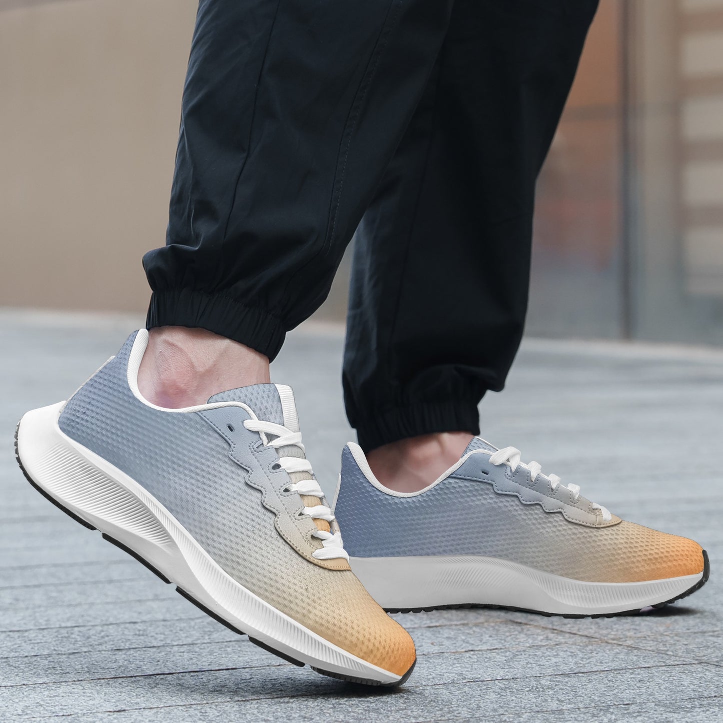 Tranquil moments in the morning. SunWhys Unisex Mesh Tech Performance Running Shoes
