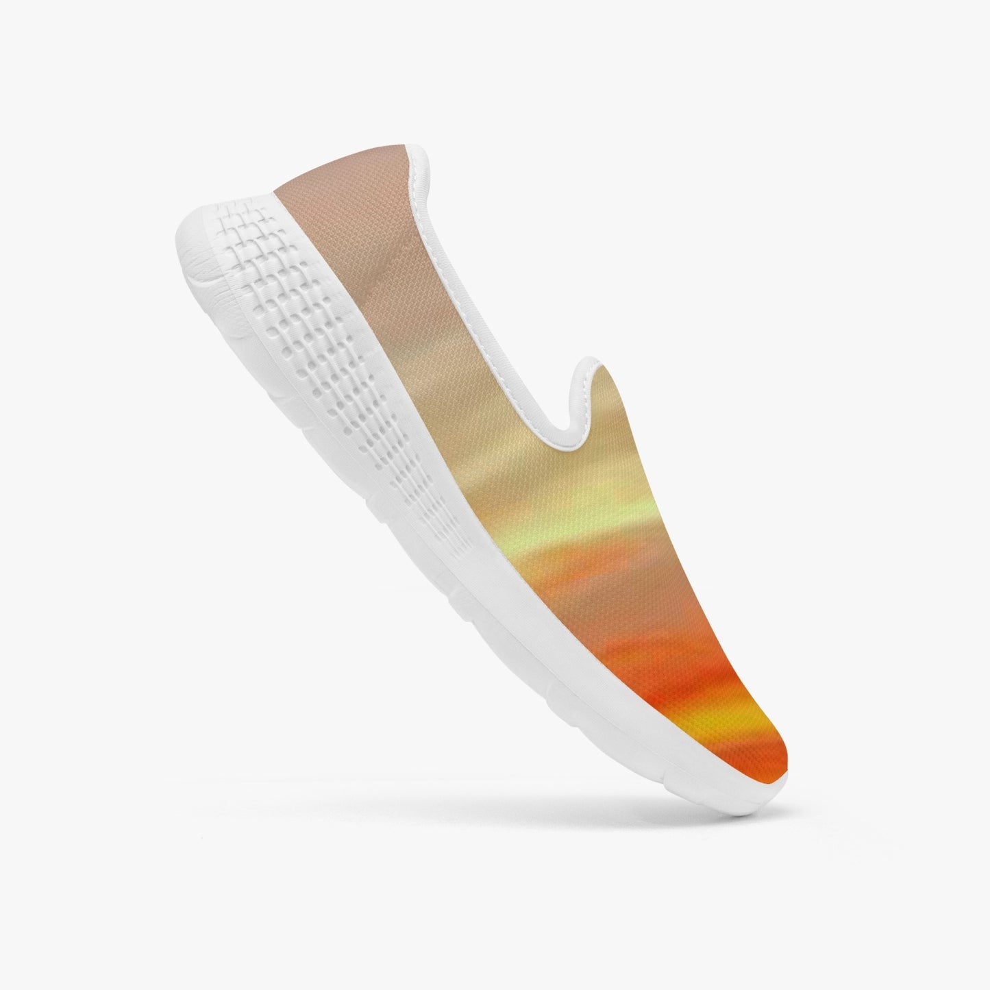 The sun's glow radiates peace. SunWhys Women's Slip-On Mesh Running Shoes