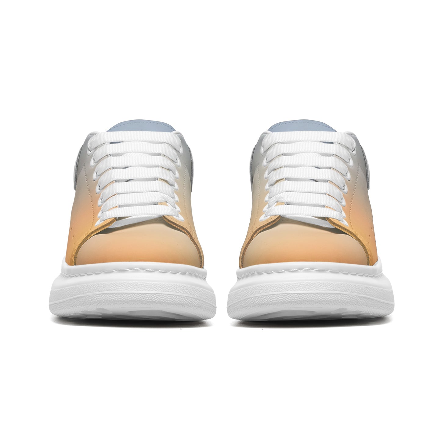 Tranquil moments in the morning. SunWhys Unisex Non Slip Lace Up Faux Leather Sneakers