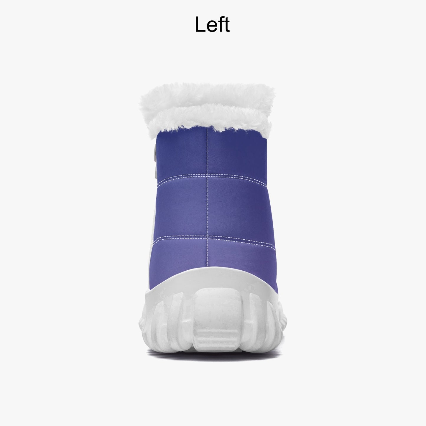 Waking up to peaceful harmony. SunWhys Cotton-pad Fur Zipper Up Boots