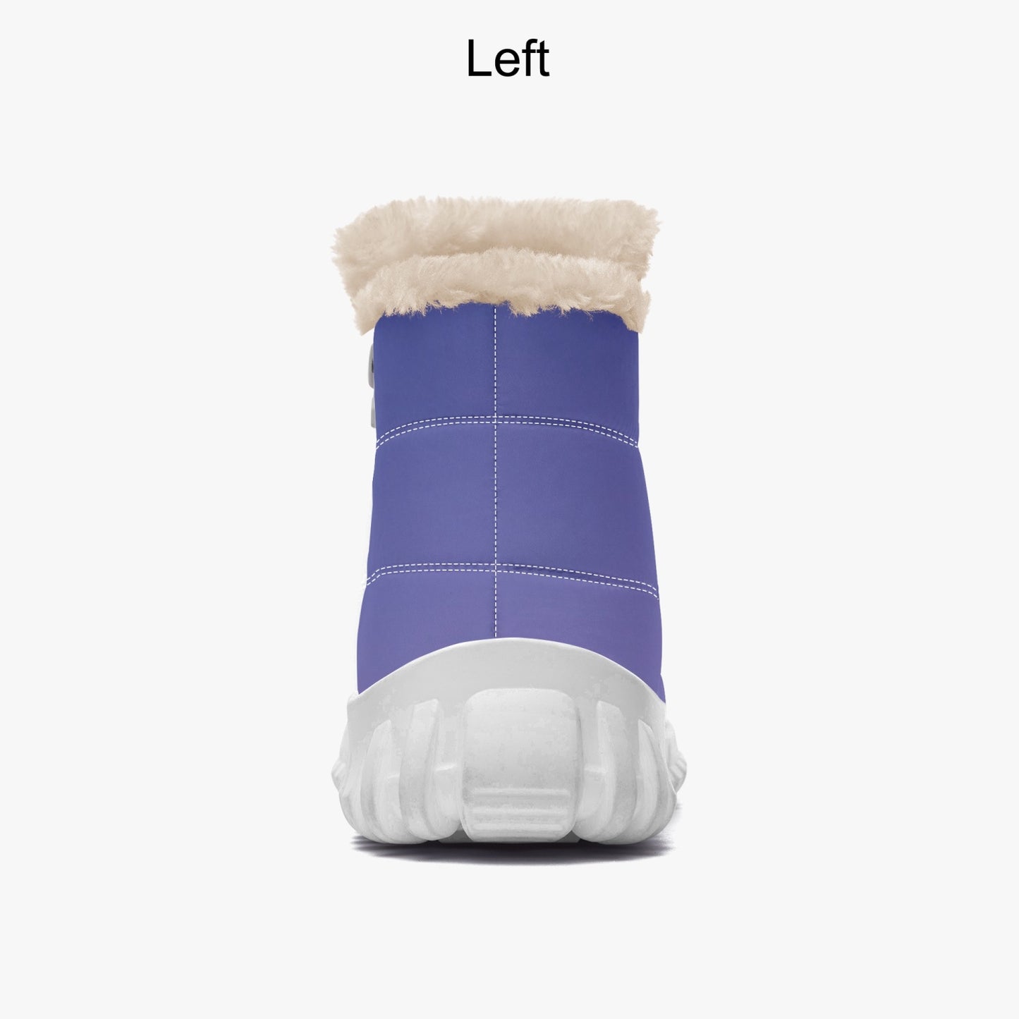 Waking up to peaceful harmony. SunWhys Cotton-pad Fur Zipper Up Boots