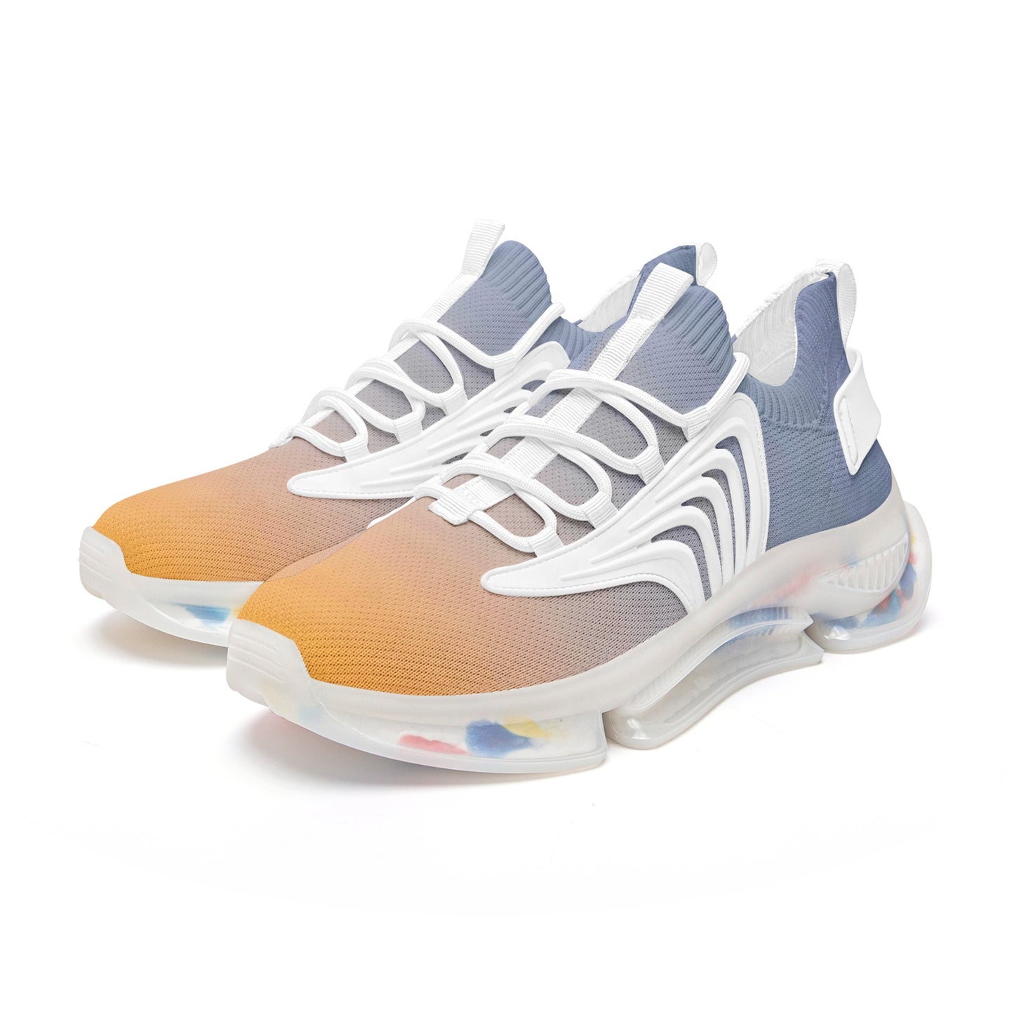 Peaceful vibes fill the morning. SunWhys Unisex Low Top Mesh Sneakers