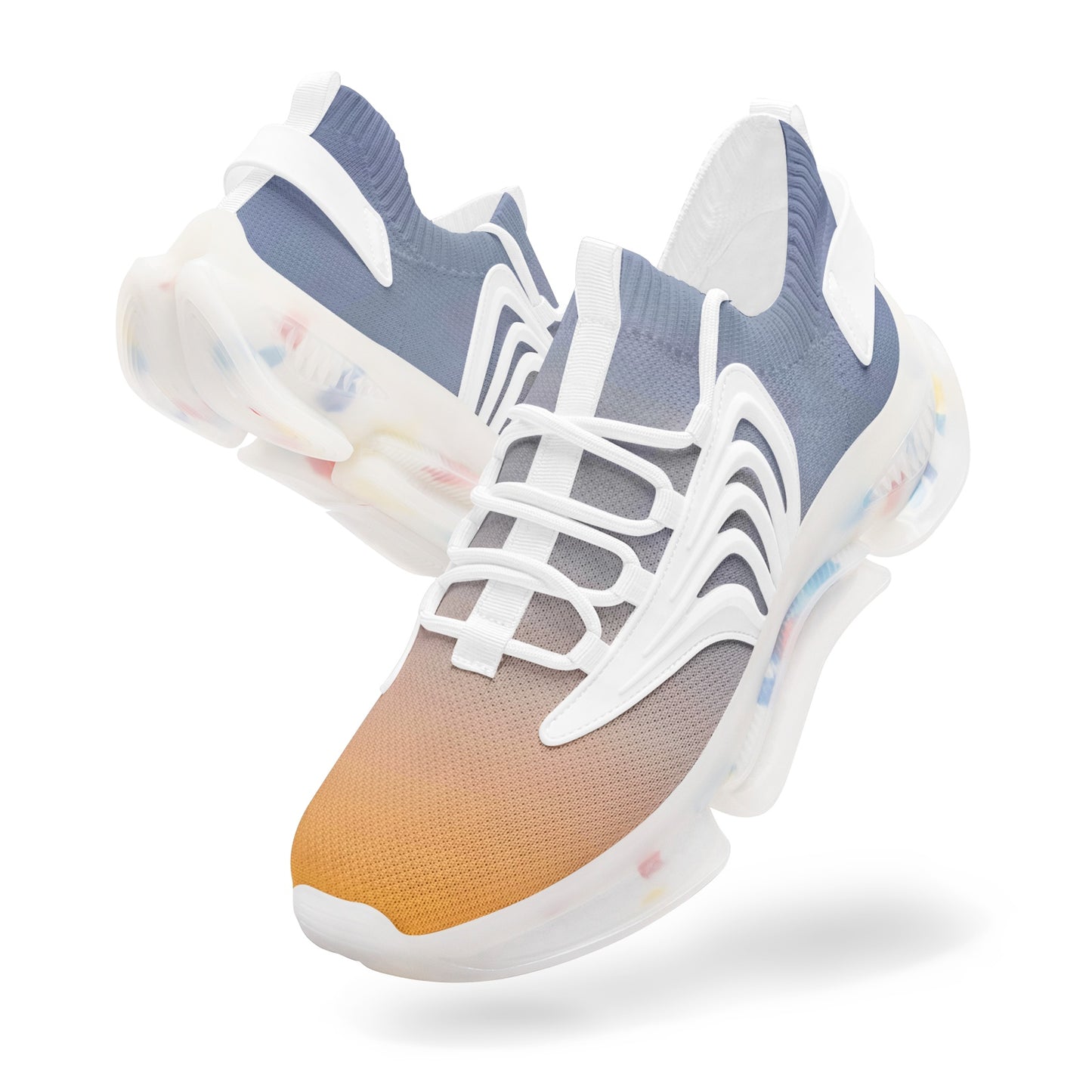 Peaceful vibes fill the morning. SunWhys Unisex Low Top Mesh Sneakers