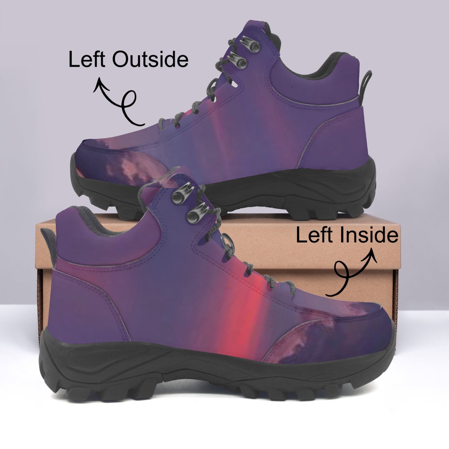 The sunrise brings joy inside. SunWhys Unisex Classic Boots