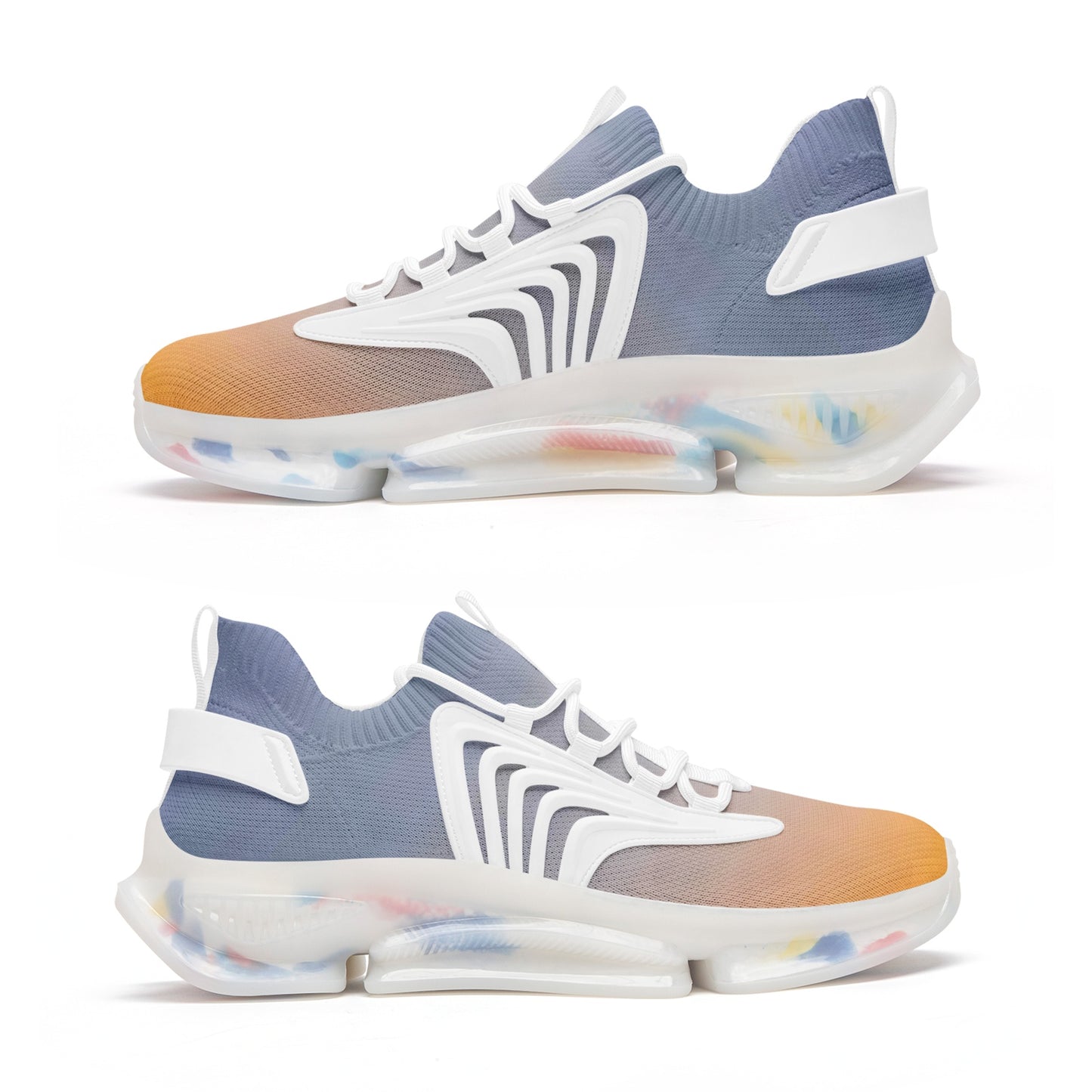 Peaceful vibes fill the morning. SunWhys Unisex Low Top Mesh Sneakers