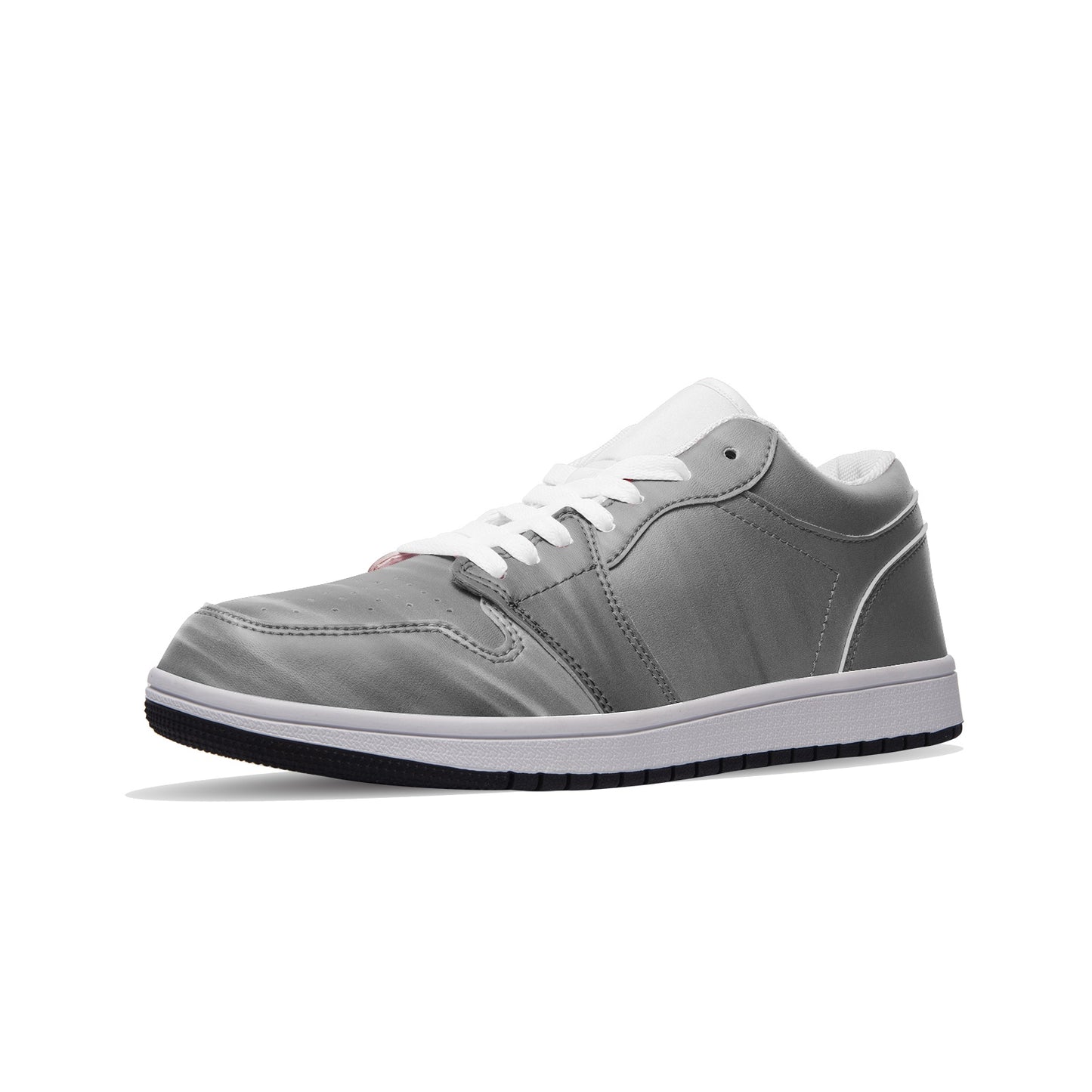 Optimism thrives in the light of morning. SunWhys Unisex Low Top Leather Sneakers