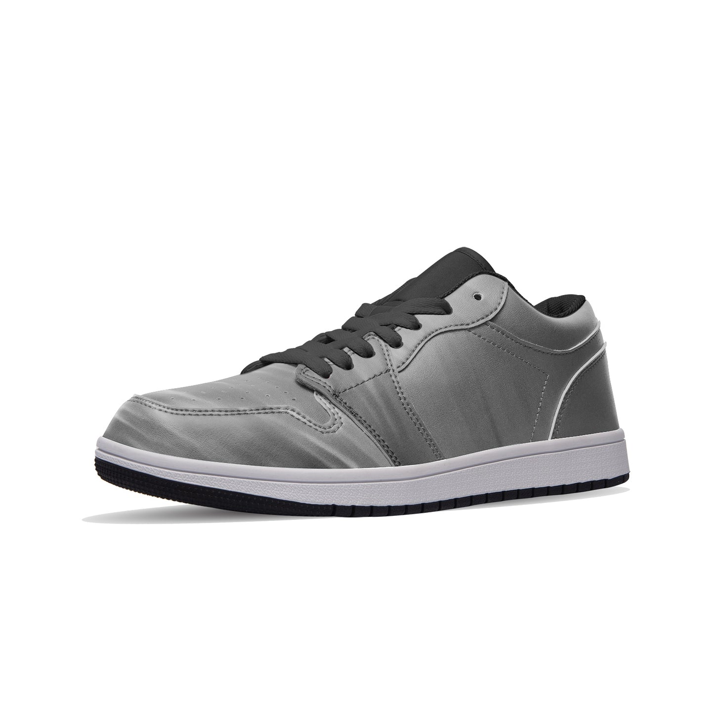 Optimism thrives in the light of morning. SunWhys Unisex Low Top Leather Sneakers