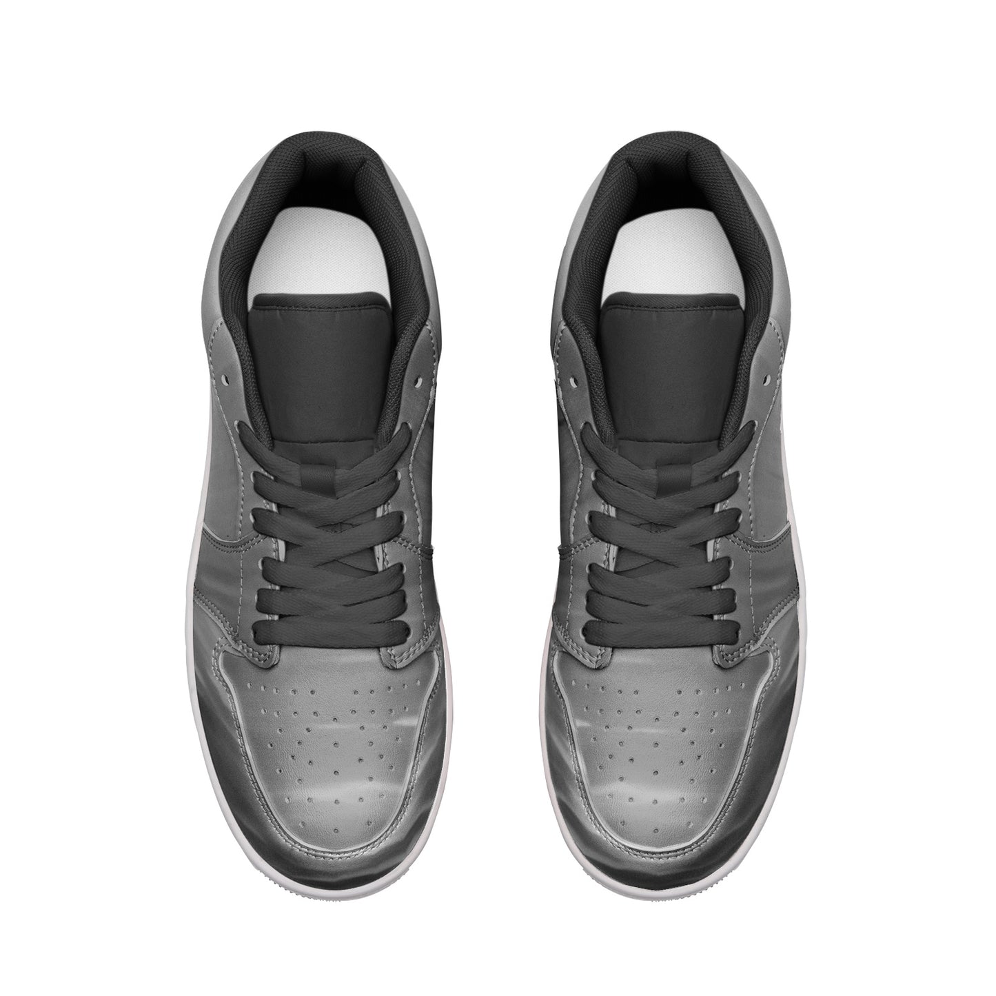 Optimism thrives in the light of morning. SunWhys Unisex Low Top Leather Sneakers