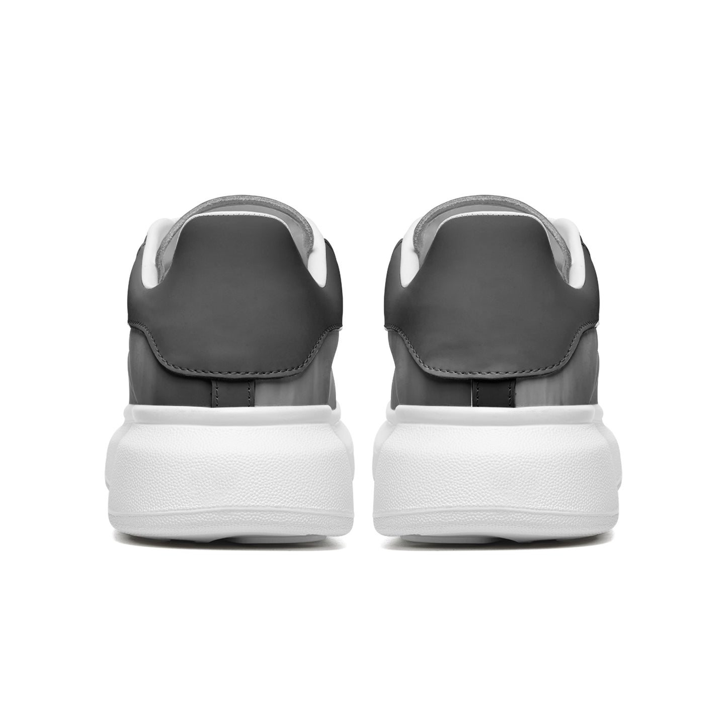 The world awakens with the rising sun. SunWhys Unisex Non Slip Lace Up Faux Leather Sneakers