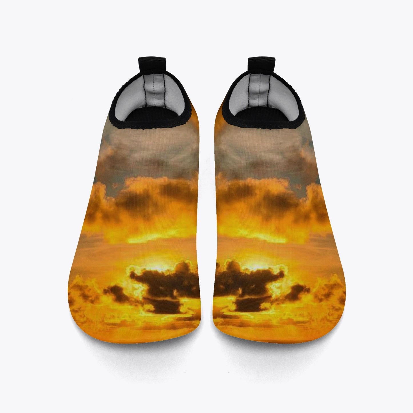 Serenity greets me at sunrise. SunWhys Low Top Water Shoes