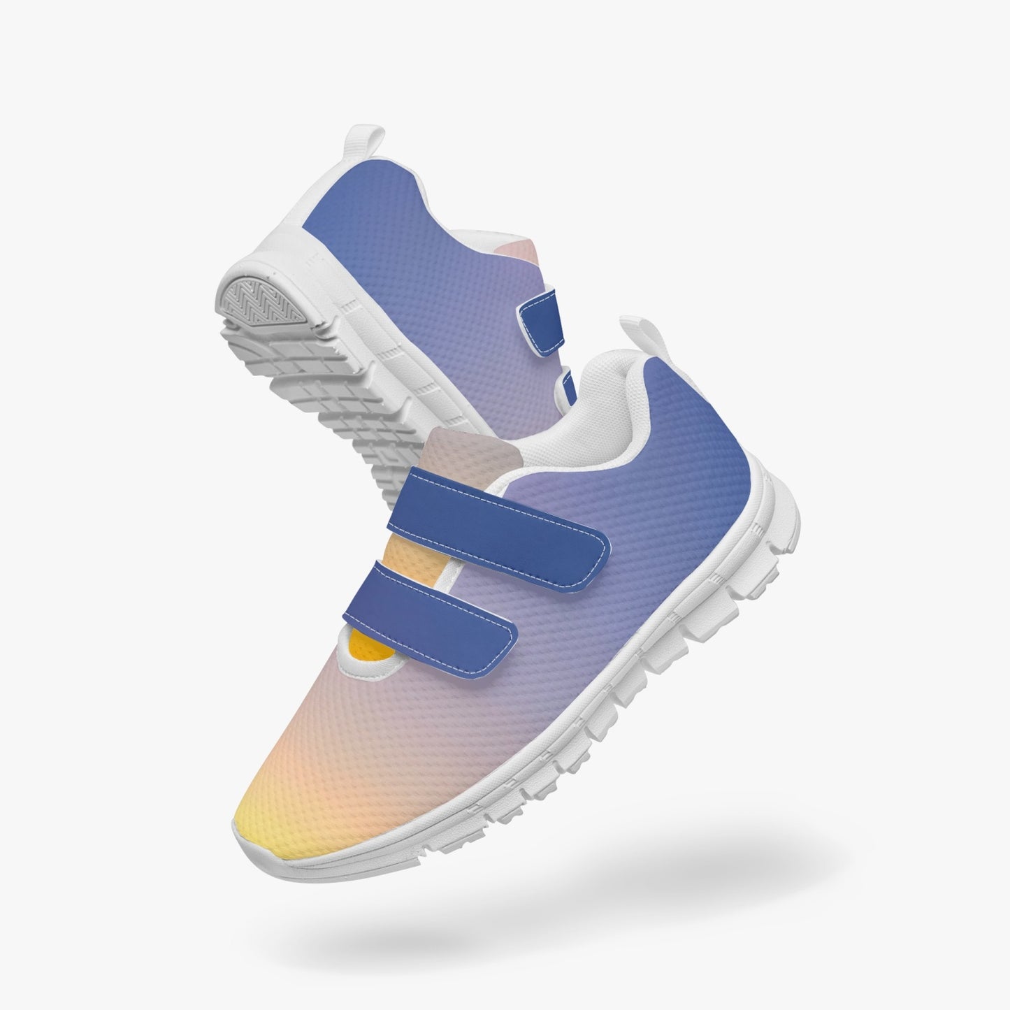The morning light brings calm. SunWhys Kids Lightweight Velcro Sneaker