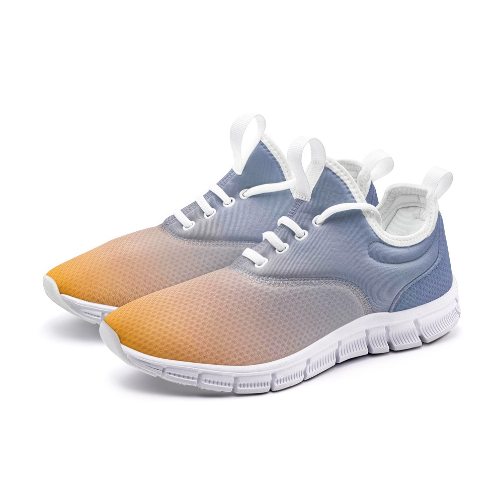 Peaceful vibes fill the morning. SunWhys Unisex Lightweight Sneaker City Runner