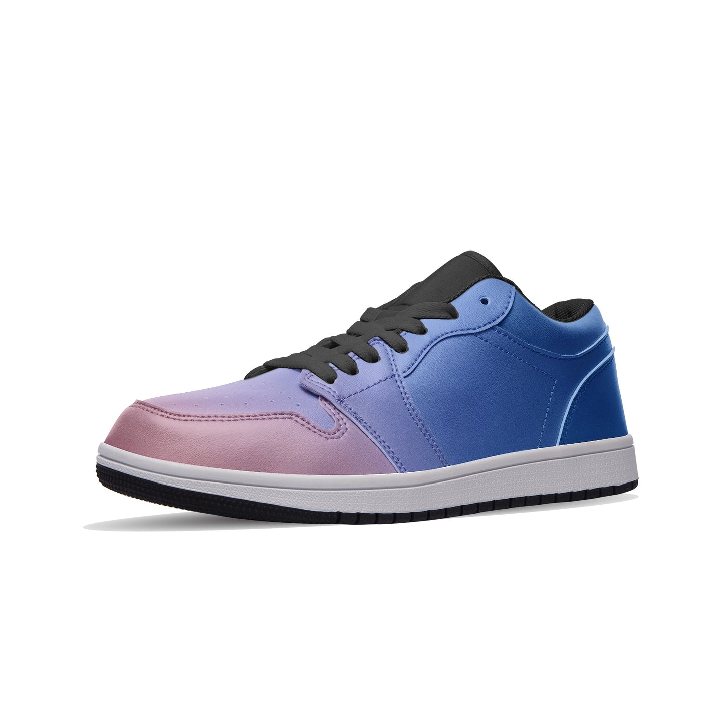 Daylight brings a soothing presence. SunWhys  Unisex Low Top Leather Sneakers