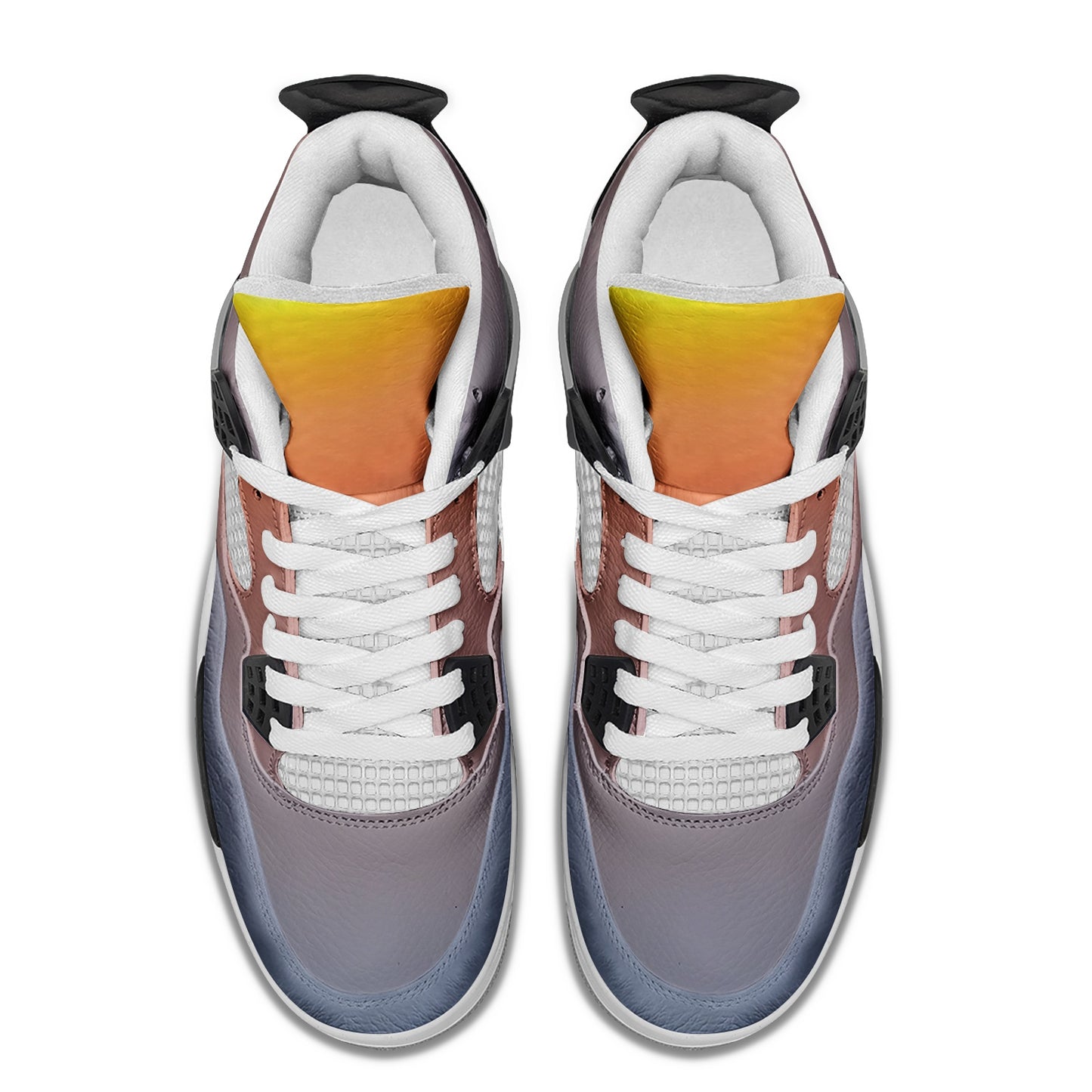 Starting the day with joy.  Unisex Non Slip Lace Up Breathable Fashion Sneakers