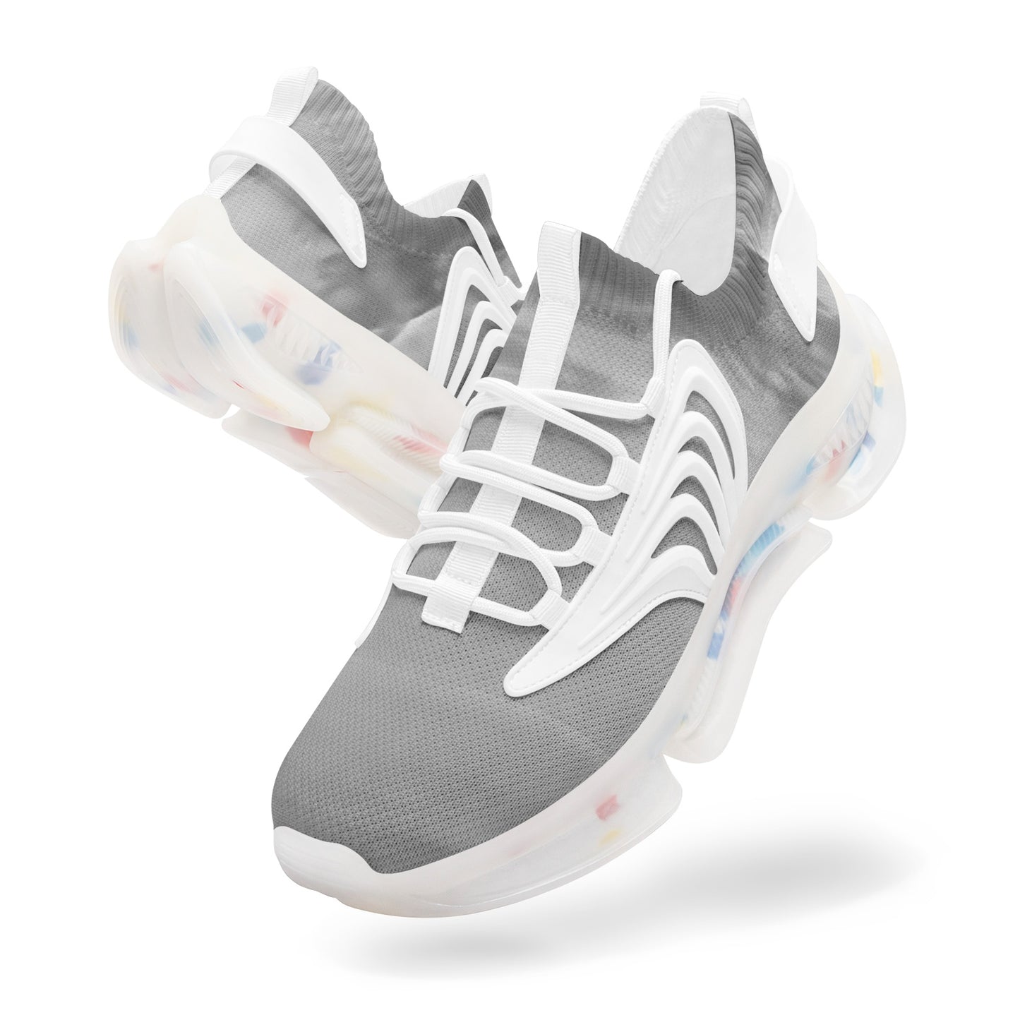 Nature pauses in reverence for the sunrise. SunWhys  Unisex Low Top Mesh Sneakers