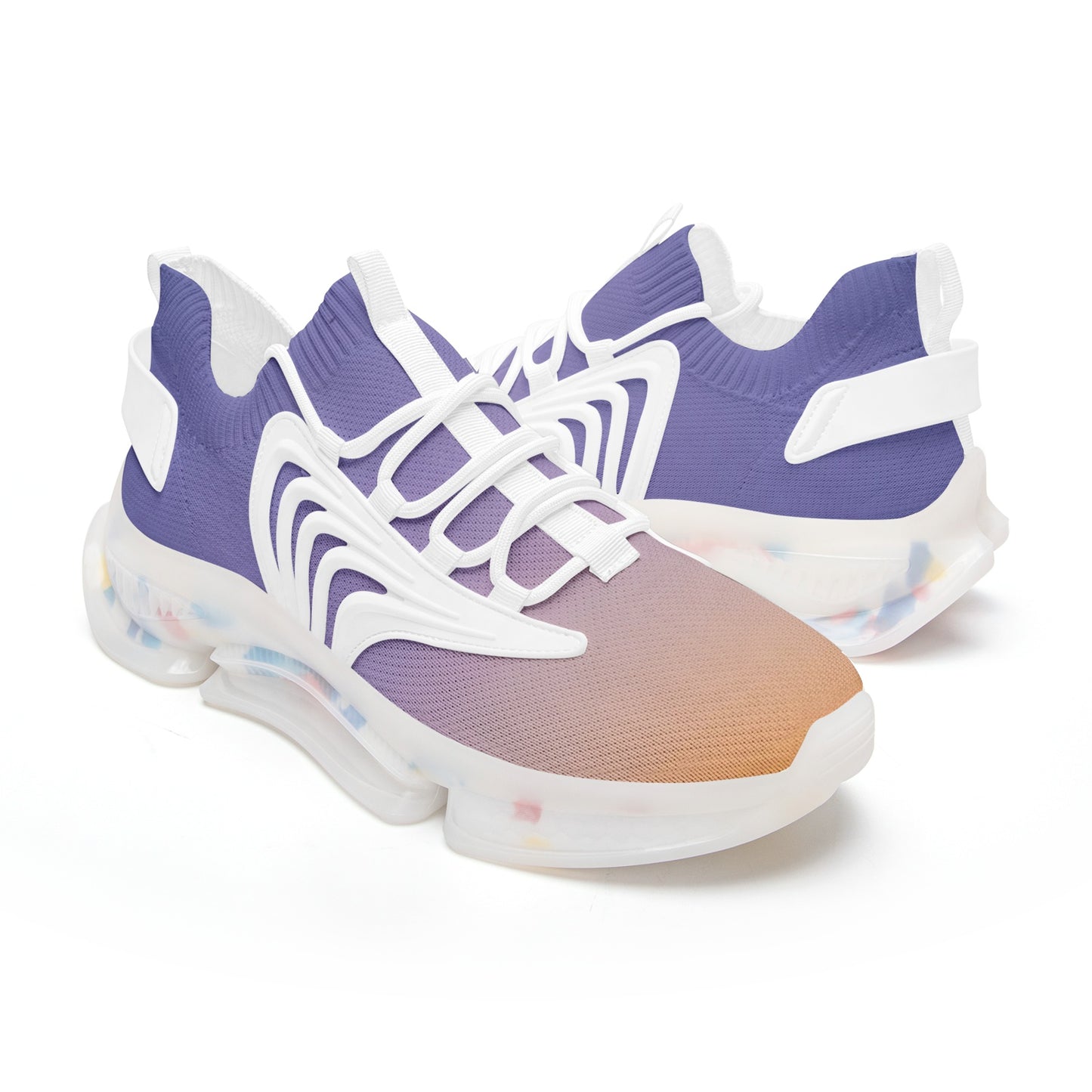 Waking up to peaceful harmony. SunWhys  Unisex Low Top Mesh Sneakers