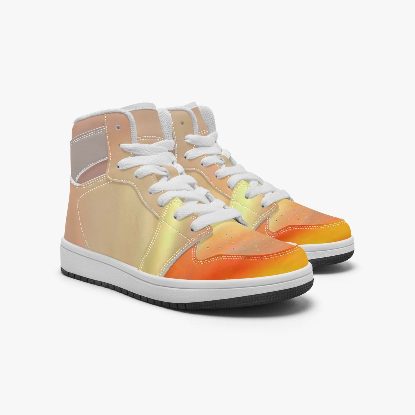 The sun's glow radiates peace. SunWhys . AJ Child High-top Shoes