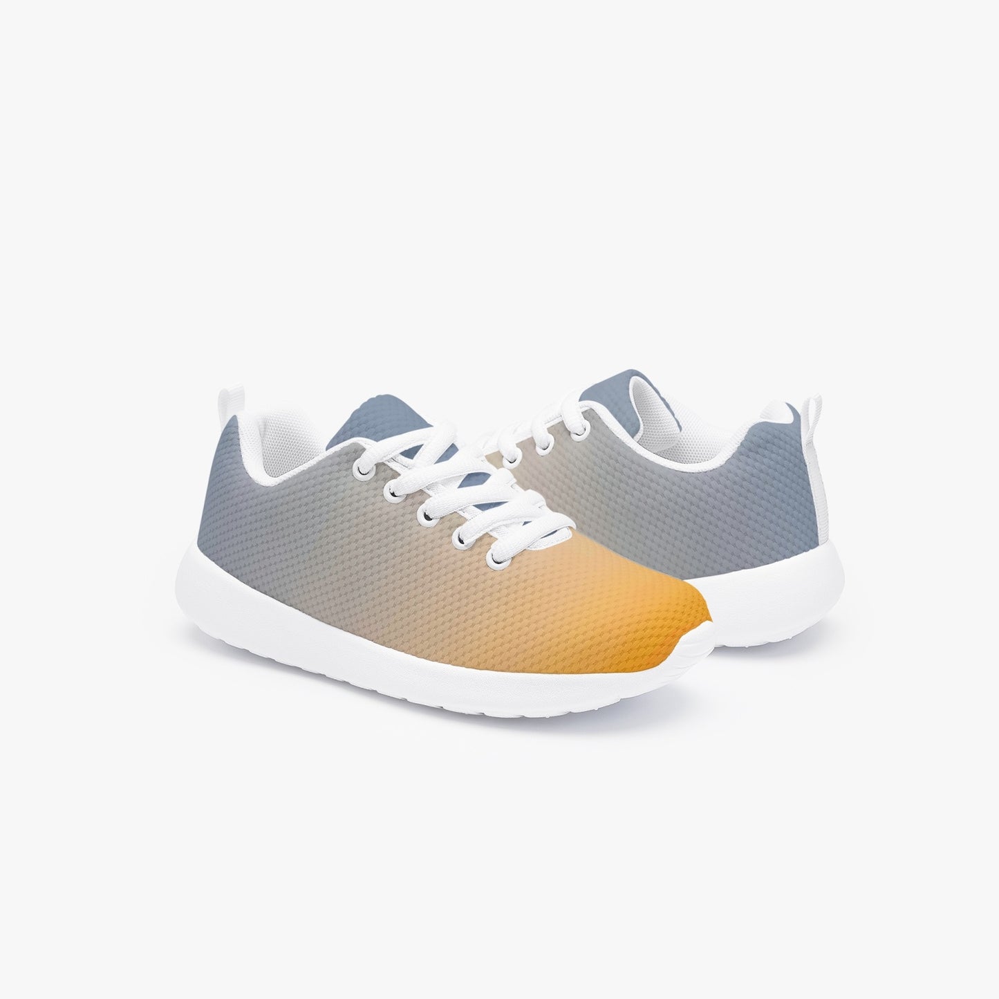 The sun's glow radiates peace. SunWhys   Lifestyle Mesh Kid’s Running Shoes