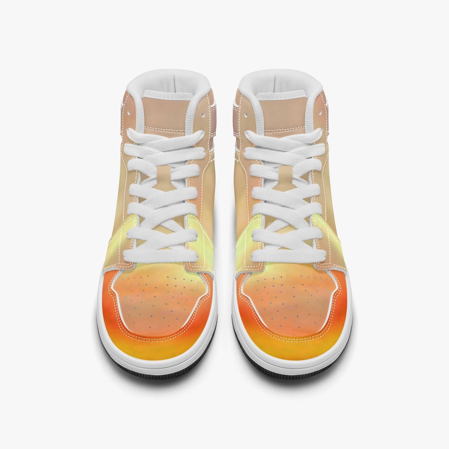 The sun's glow radiates peace. SunWhys . AJ Child High-top Shoes